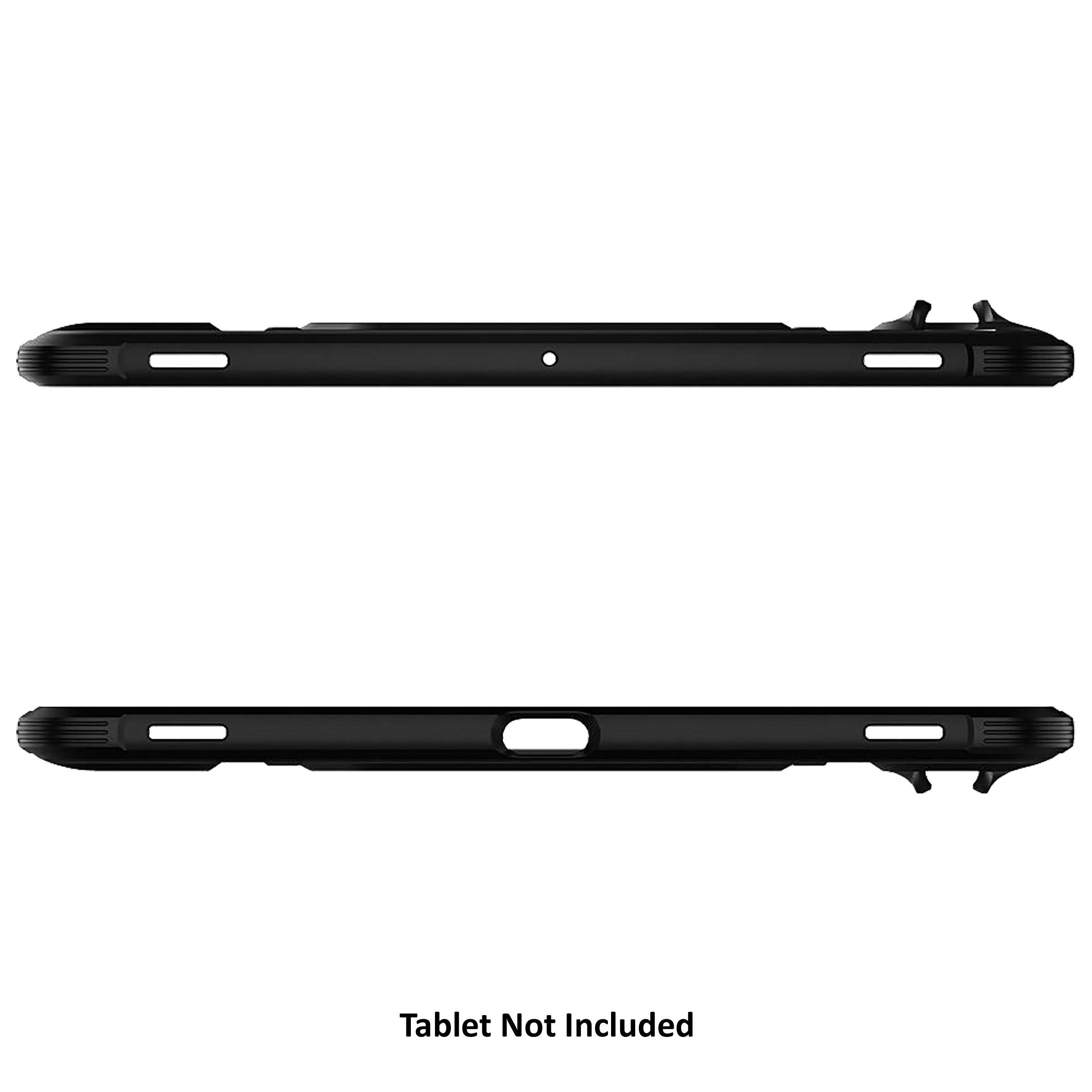 spigen Rugged Armor Pro TPU Flip Cover for SAMSUNG Galaxy Tab S8, Tab S7 5G, Tab S7 (Support S Pen Holder, Black)_6