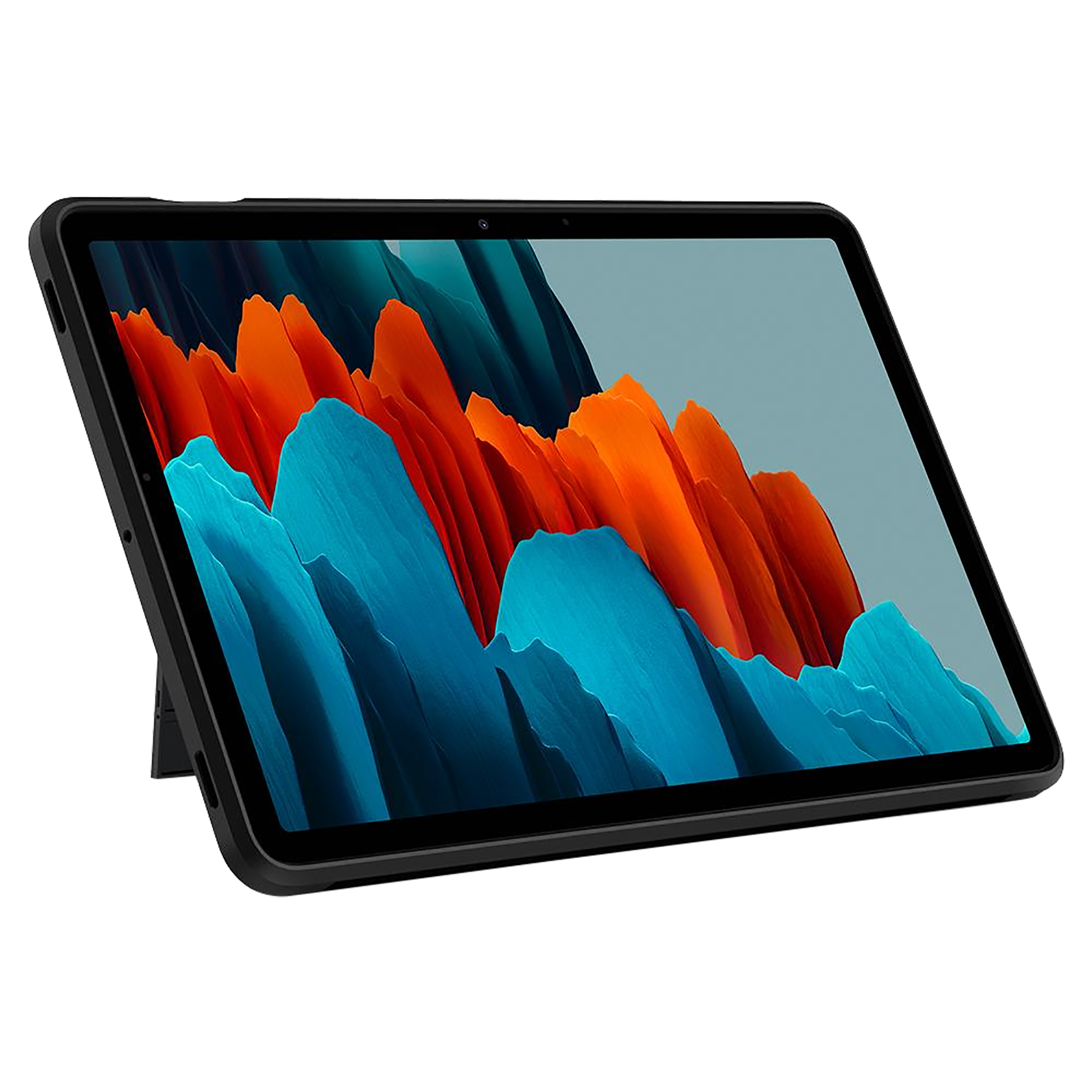 spigen Tough Armor Pro TPU & Polycarbonate Back Cover for SAMSUNG Galaxy Tab S8, Tab S7 (Built-In Pen Storage, Black)_12