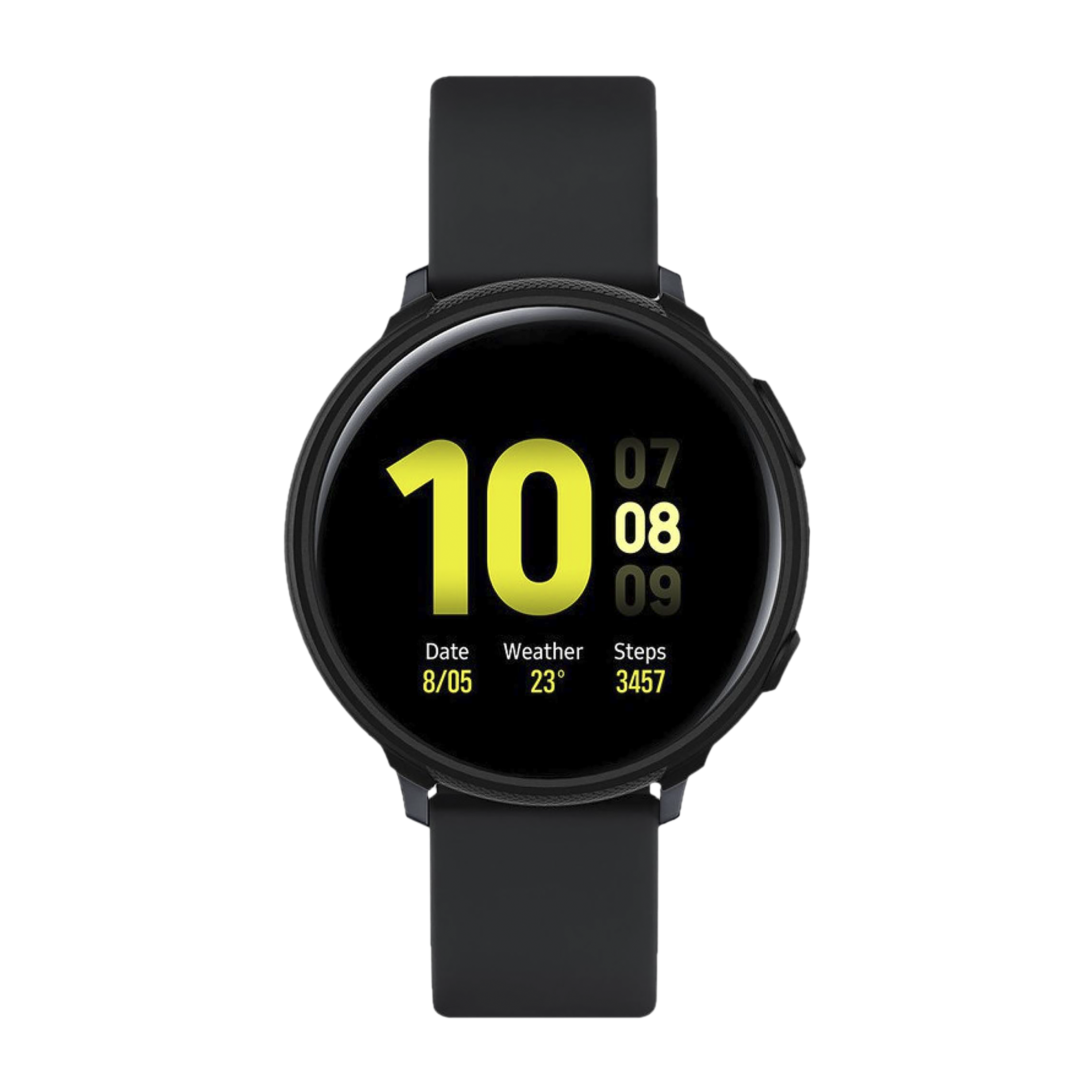 Spigen Liquid Air TPU Case for SAMSUNG Galaxy Watch Active 2 (40mm) (Shock-Absorbent Layer, Matte Black)_3