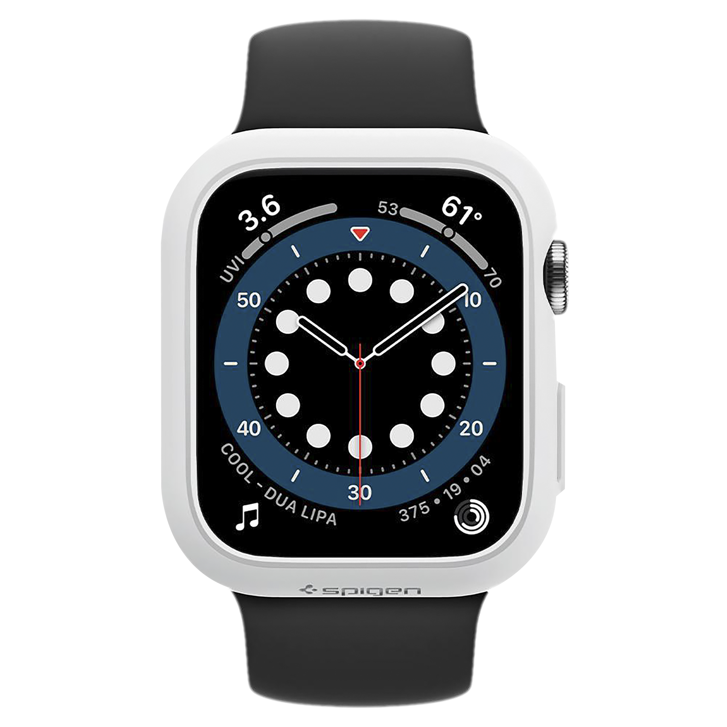 Spigen Thin Fit Polycarbonate Case for Apple Watch Series SE 2, SE, 6, 5 & 4 (40mm) (Razor-Thin Frame, White) Spigen Thin Fit Polycarbonate Case for Apple Watch Series SE 2, SE, 6, 5 & 4 (40mm) (Razor-Thin Frame, White)_3