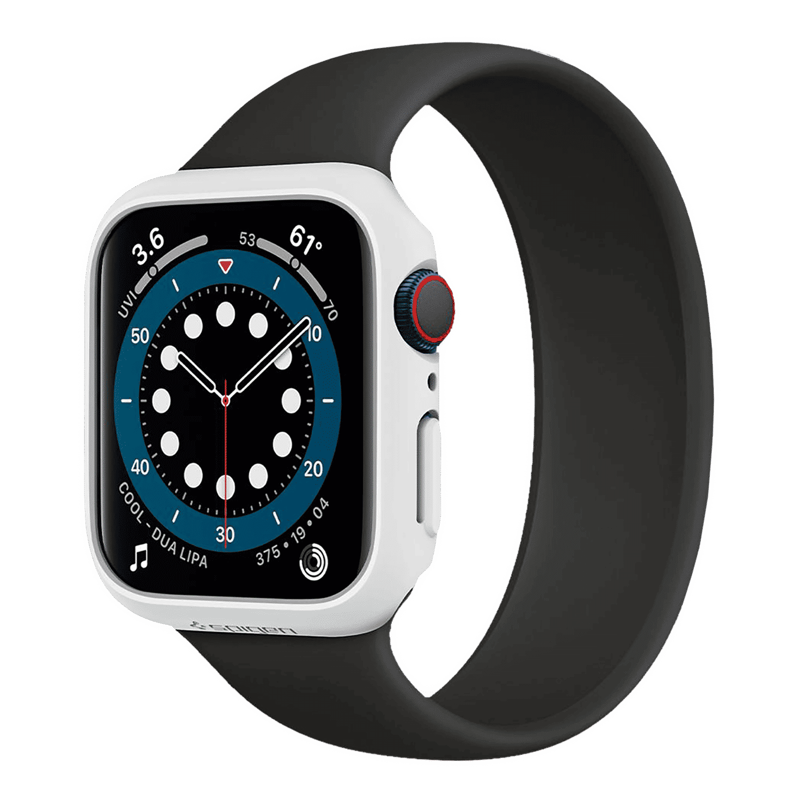 Spigen Thin Fit Polycarbonate Case for Apple Watch Series SE 2, SE, 6, 5 & 4 (40mm) (Razor-Thin Frame, White) Spigen Thin Fit Polycarbonate Case for Apple Watch Series SE 2, SE, 6, 5 & 4 (40mm) (Razor-Thin Frame, White)_8