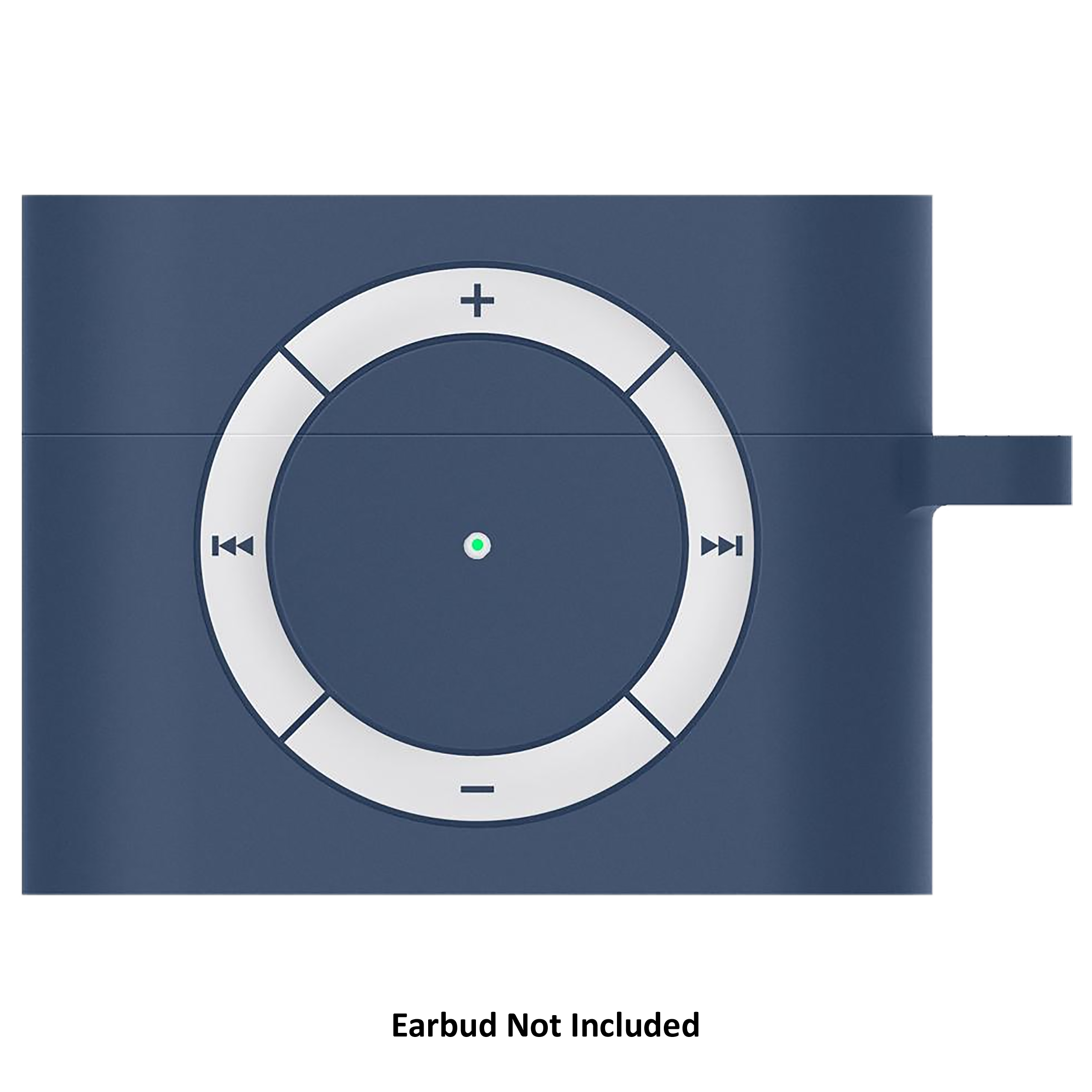 spigen Classic Shuffle Silicone Full Case Cover for Apple AirPods Pro (Retro Inspired Design, Deep Blue)_2