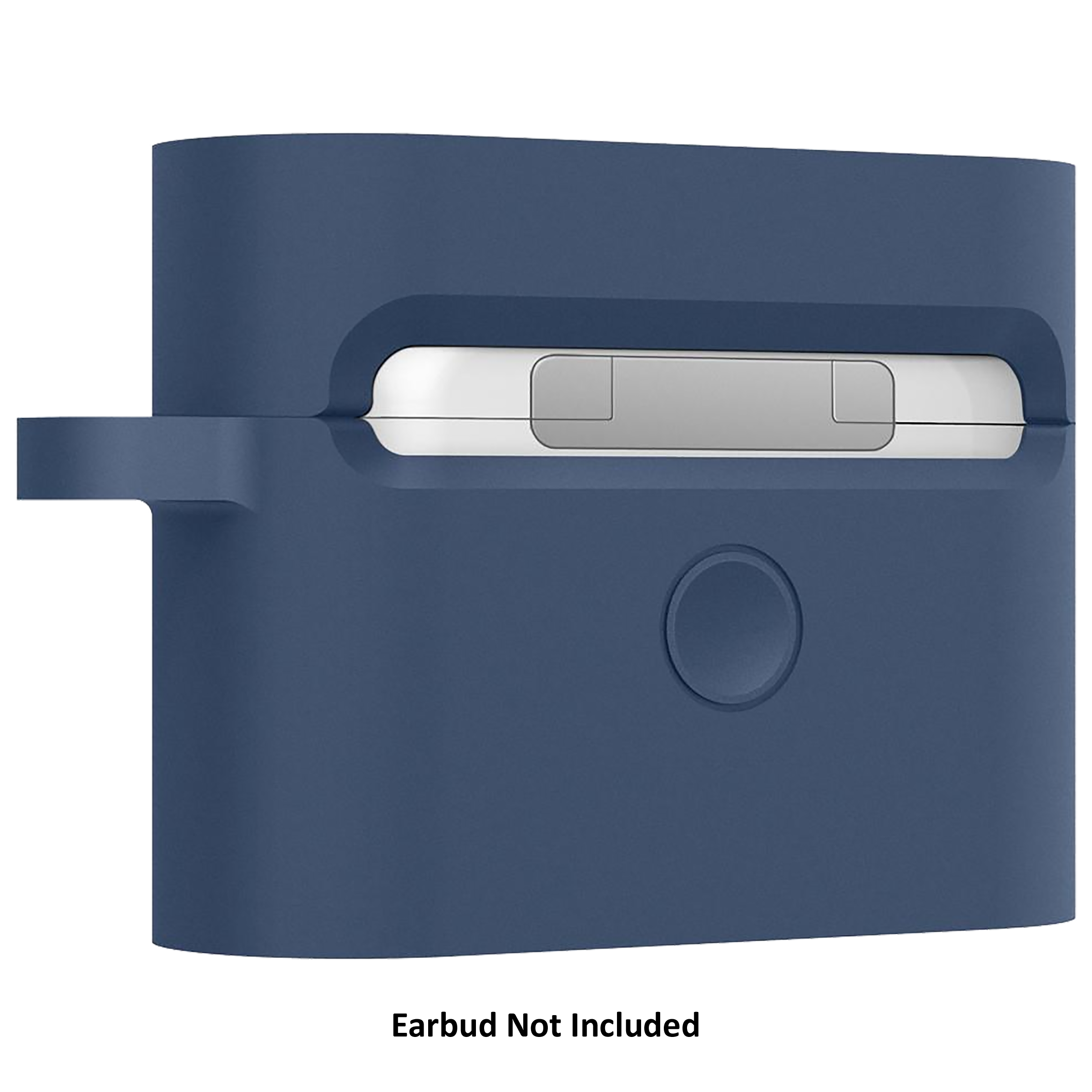 spigen Classic Shuffle Silicone Full Case Cover for Apple AirPods Pro (Retro Inspired Design, Deep Blue)_3