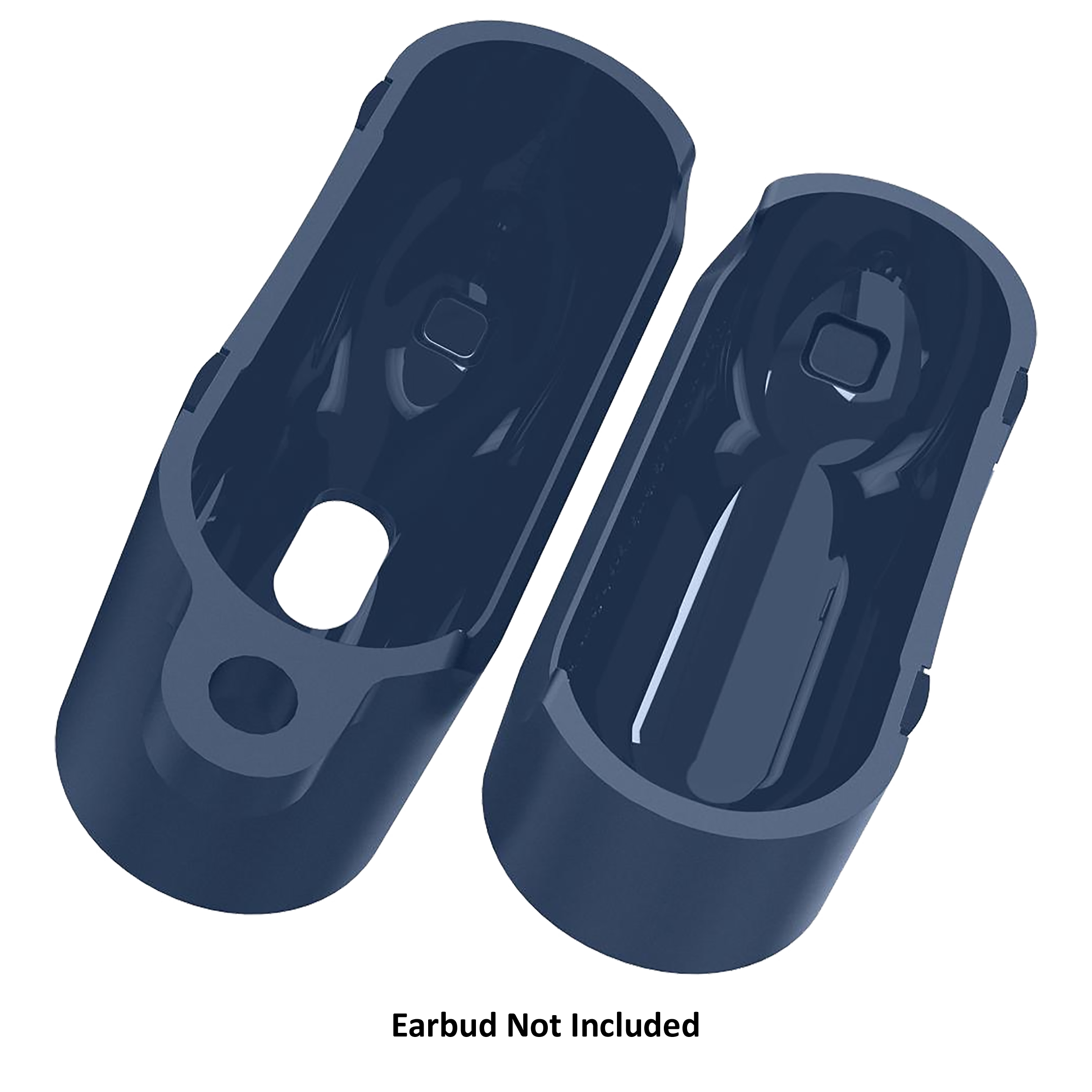 spigen Classic Shuffle Silicone Full Case Cover for Apple AirPods Pro (Retro Inspired Design, Deep Blue)_6