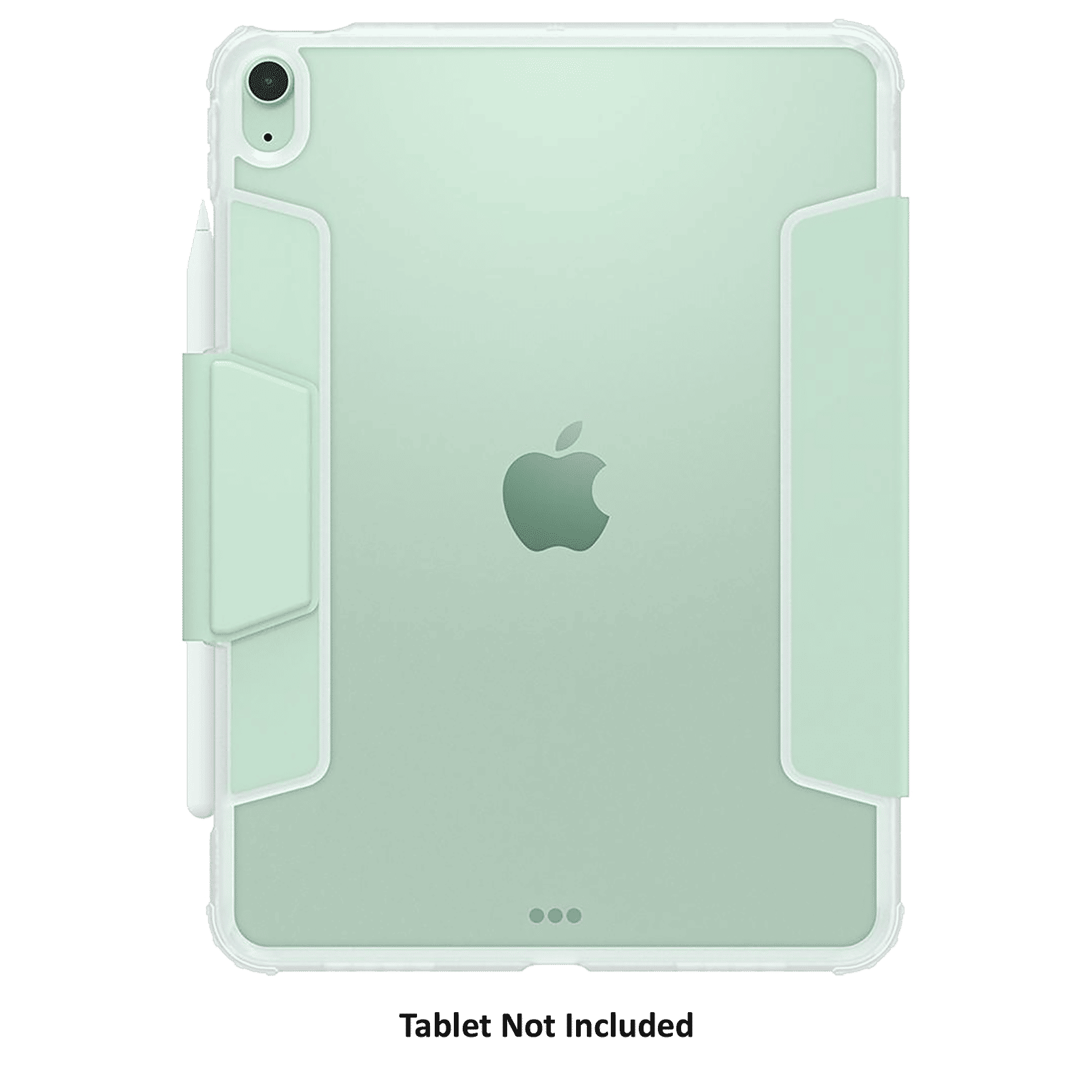 spigen Ultra Hybrid Pro Polycarbonate Flip Cover for Apple iPad Air 10.9 Inch (Apple Pencil Functions, Green)_3