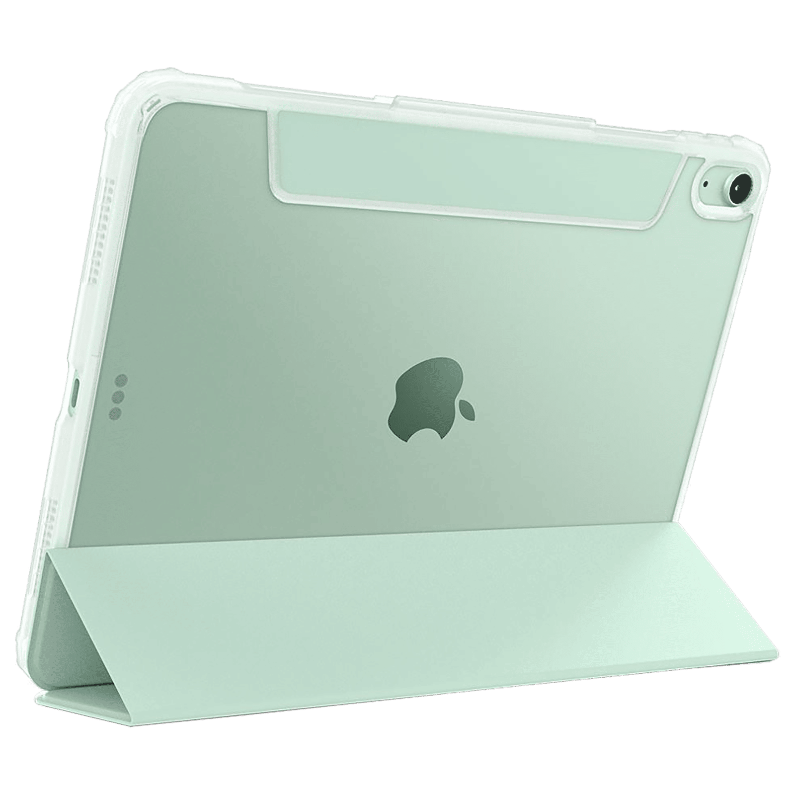 spigen Ultra Hybrid Pro Polycarbonate Flip Cover for Apple iPad Air 10.9 Inch (Apple Pencil Functions, Green)_8