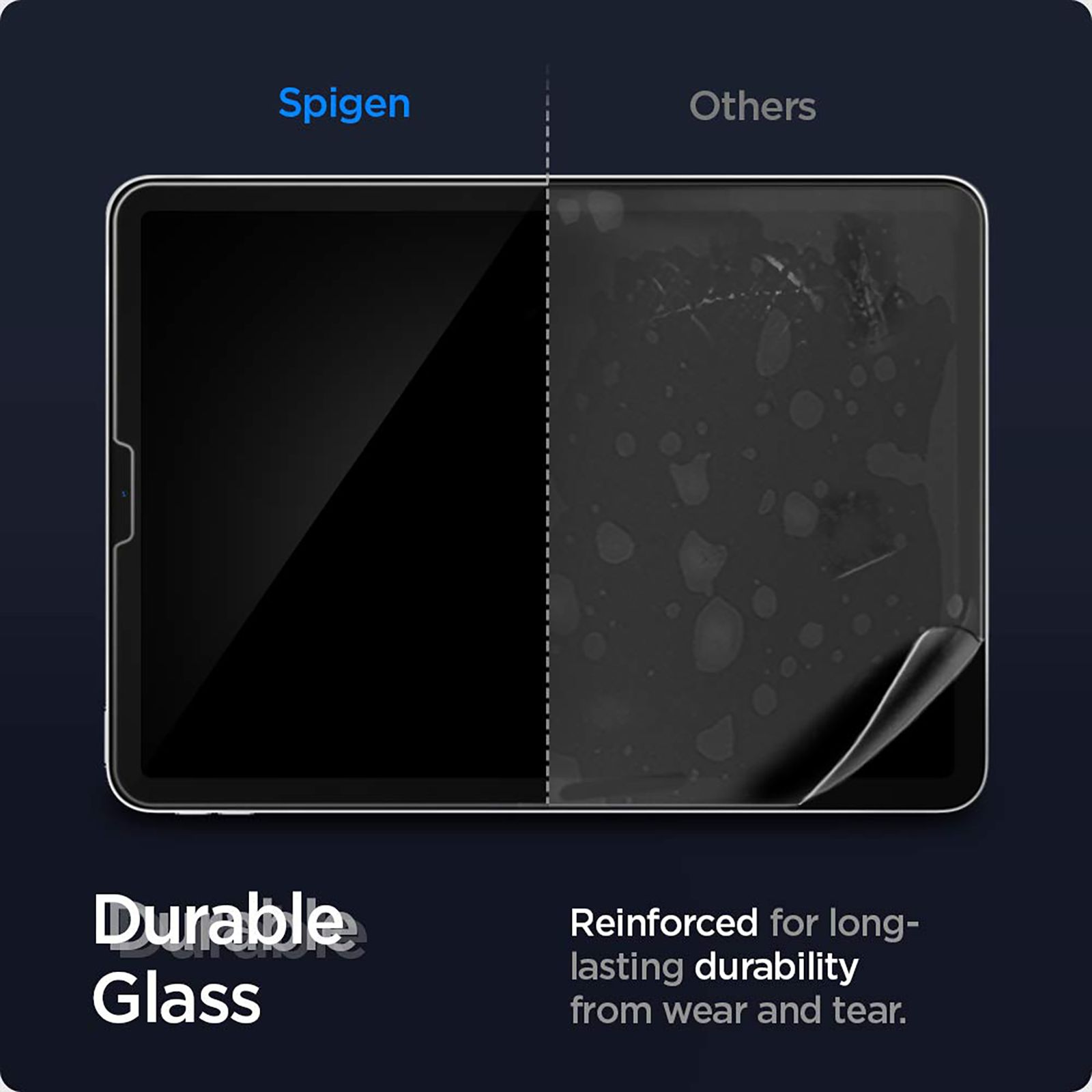 spigen GLAS.tR EZ FIT Screen Protector For Apple iPad Air 10.9" (2021/2020) (Oleophobic Coating, AGL02065, Transparent) spigen GLAS.tR EZ FIT Screen Protector For Apple iPad Air 10.9" (2021/2020) (Oleophobic Coating, AGL02065, Transparent)_13