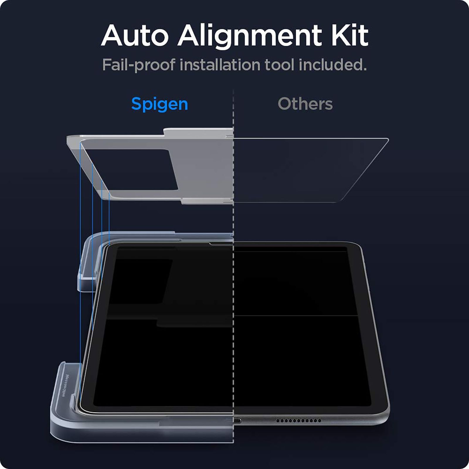 spigen GLAS.tR EZ FIT Screen Protector For Apple iPad Air 10.9" (2021/2020) (Oleophobic Coating, AGL02065, Transparent) spigen GLAS.tR EZ FIT Screen Protector For Apple iPad Air 10.9" (2021/2020) (Oleophobic Coating, AGL02065, Transparent)_17