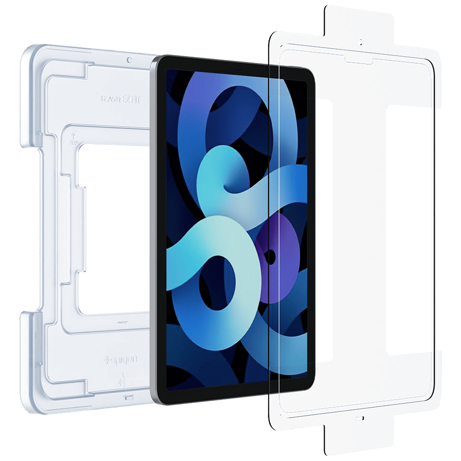 spigen GLAS.tR EZ FIT Screen Protector For Apple iPad Air 10.9" (2021/2020) (Oleophobic Coating, AGL02065, Transparent) spigen GLAS.tR EZ FIT Screen Protector For Apple iPad Air 10.9" (2021/2020) (Oleophobic Coating, AGL02065, Transparent)_10
