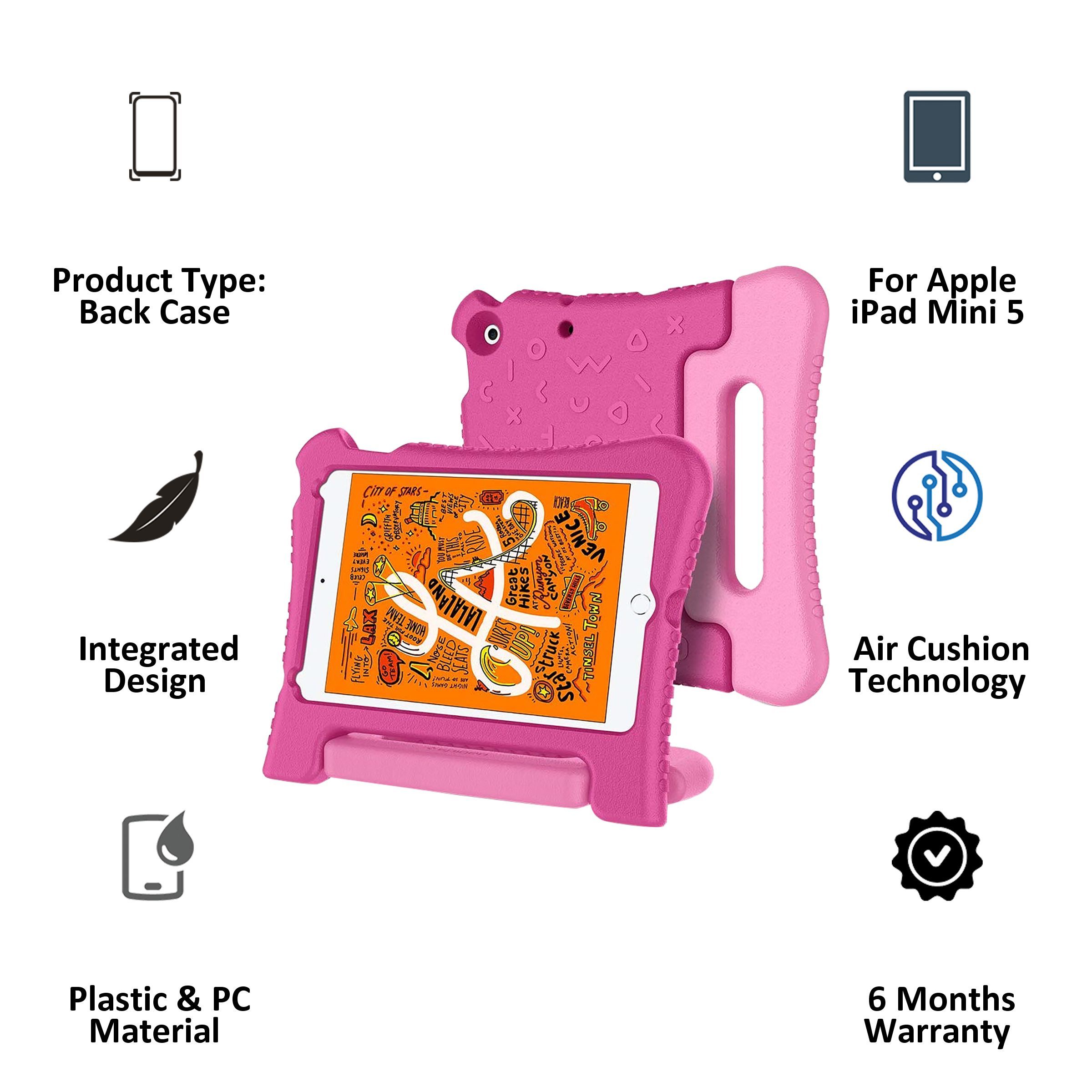 spigen Play 360 Plastic & PC Back Case For iPad Mini 5 (Integrated Handle Design, 051CS26117, Candy Pink)_3