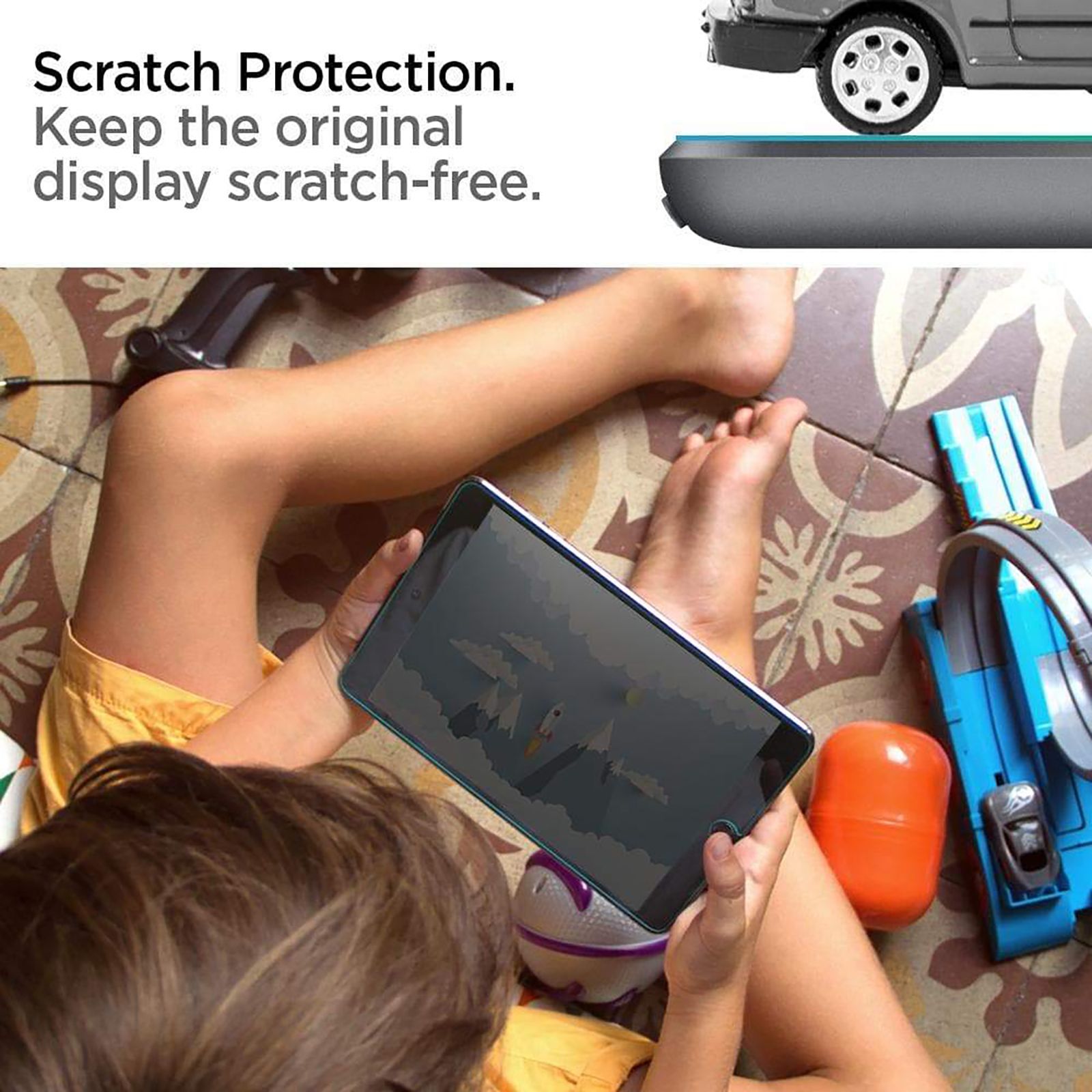 spigen GLAStR Slim Tempered Glass for Apple iPad Mini 5 (2019), Mini 4 (Oleophobic Coating) spigen GLAStR Slim Tempered Glass for Apple iPad Mini 5 (2019), Mini 4 (Oleophobic Coating)_11