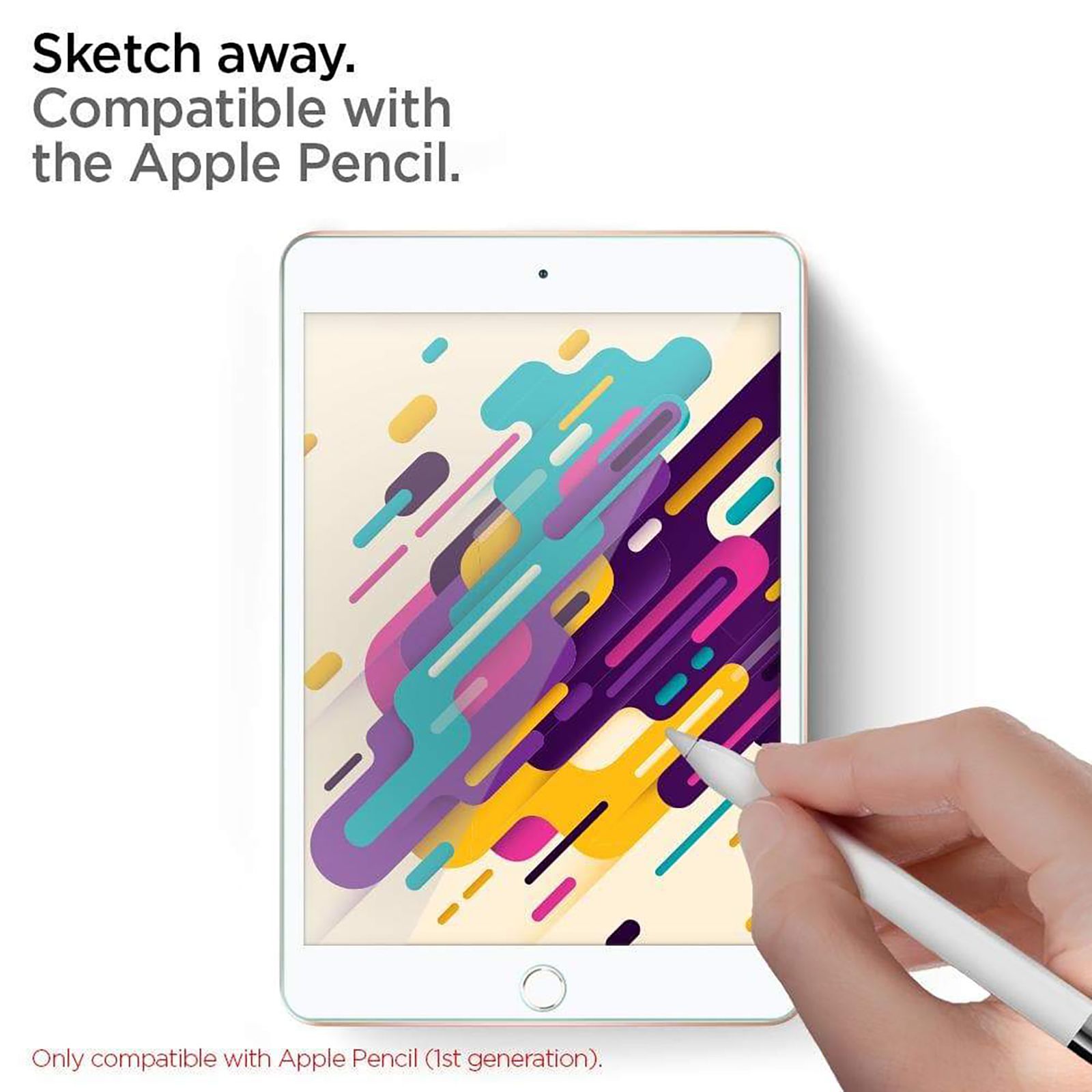 spigen GLAStR Slim Tempered Glass for Apple iPad Mini 5 (2019), Mini 4 (Oleophobic Coating) spigen GLAStR Slim Tempered Glass for Apple iPad Mini 5 (2019), Mini 4 (Oleophobic Coating)_13