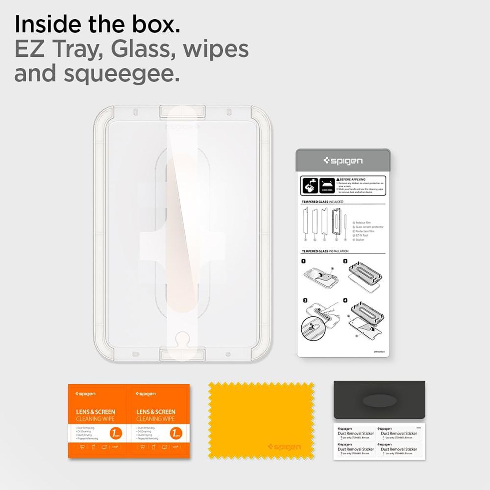 spigen GLAStR Slim Tempered Glass for Apple iPad Mini 5 (2019), Mini 4 (Oleophobic Coating) spigen GLAStR Slim Tempered Glass for Apple iPad Mini 5 (2019), Mini 4 (Oleophobic Coating)_15