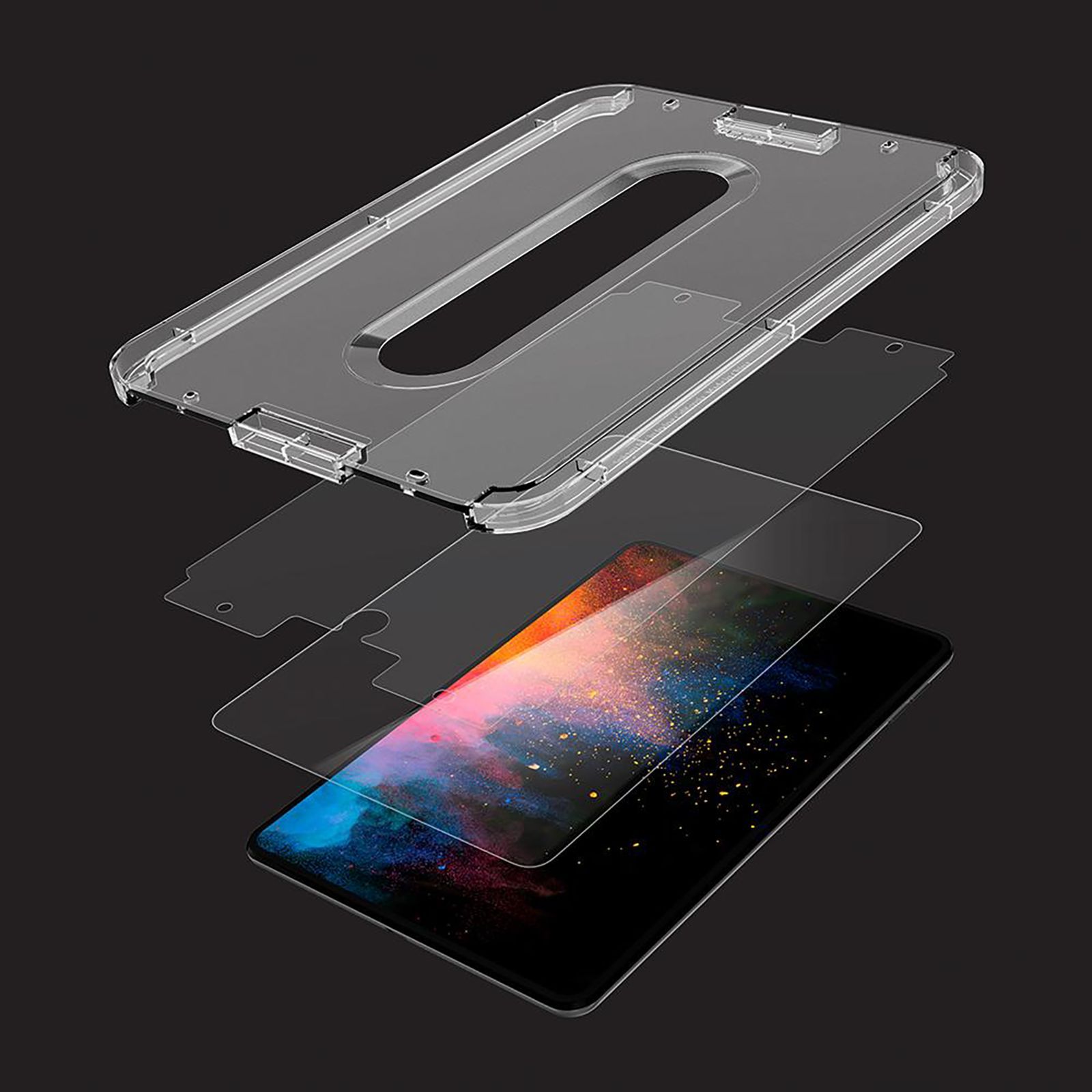 spigen GLAStR Slim Tempered Glass for Apple iPad Mini 5 (2019), Mini 4 (Oleophobic Coating) spigen GLAStR Slim Tempered Glass for Apple iPad Mini 5 (2019), Mini 4 (Oleophobic Coating)_8
