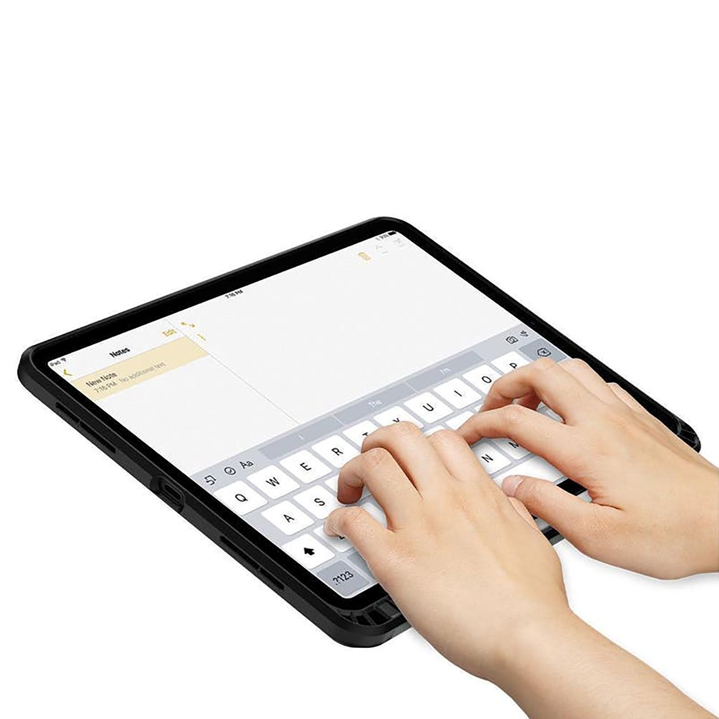 spigen Tough Armor Pro TPU Back Cover for Apple iPad Pro 11 Inch (Air Cushion Technology, Military Green)_6