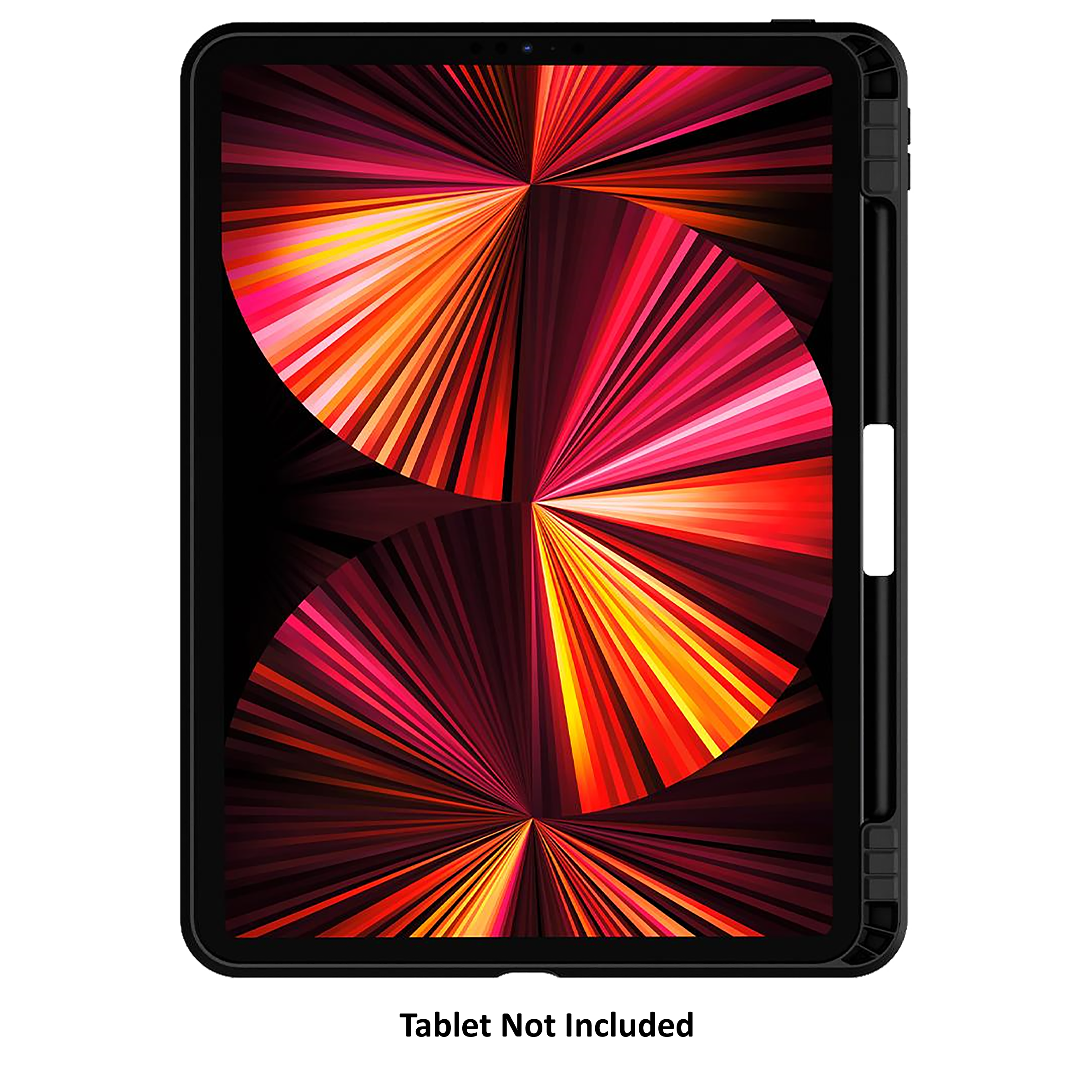 spigen Tough Armor Pro TPU Back Cover for Apple iPad Pro 11 Inch (Air Cushion Technology, Gunmetal)_2