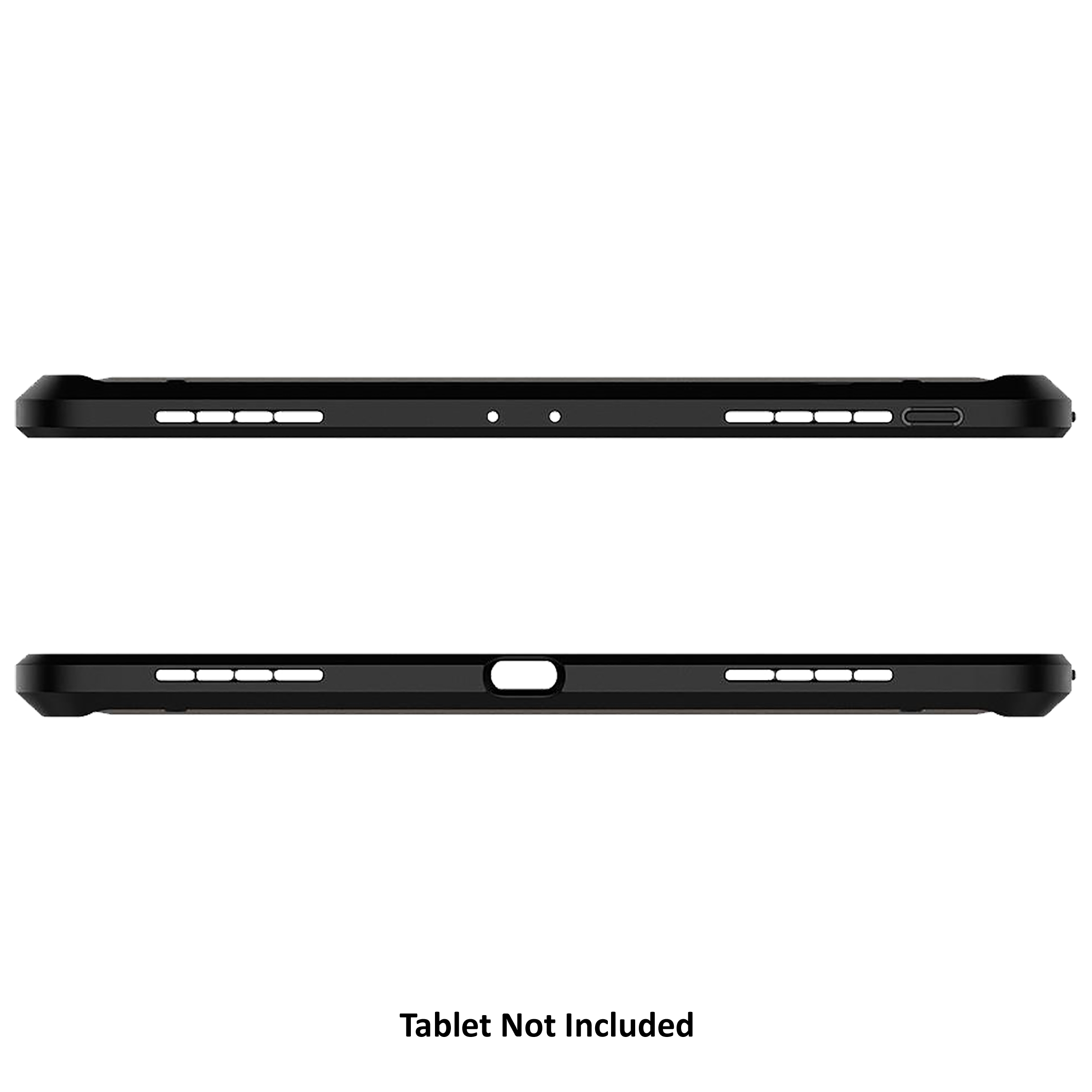 spigen Tough Armor Pro TPU Back Cover for Apple iPad Pro 11 Inch (Air Cushion Technology, Gunmetal)_4