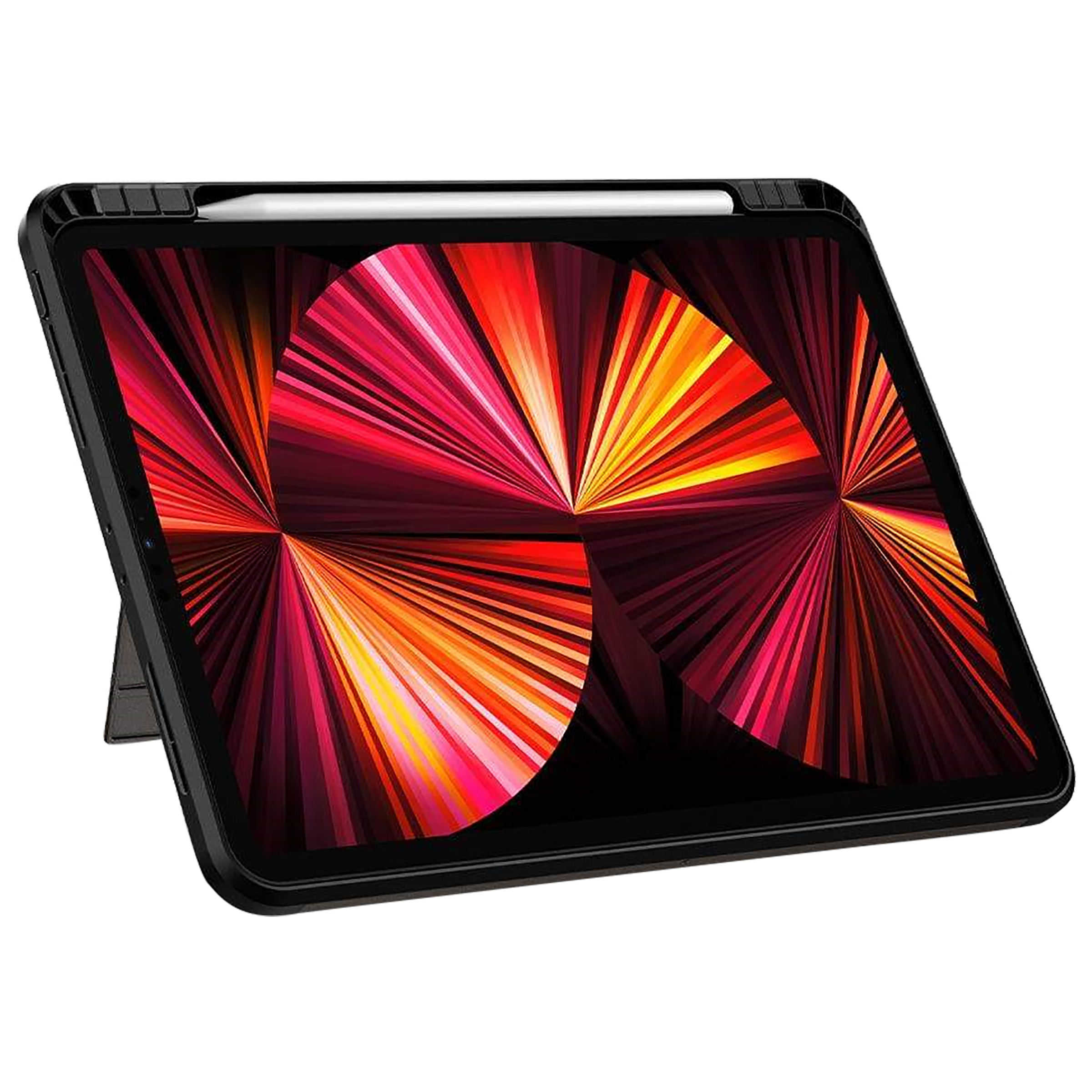 spigen Tough Armor Pro TPU Back Cover for Apple iPad Pro 11 Inch (Air Cushion Technology, Gunmetal)_8