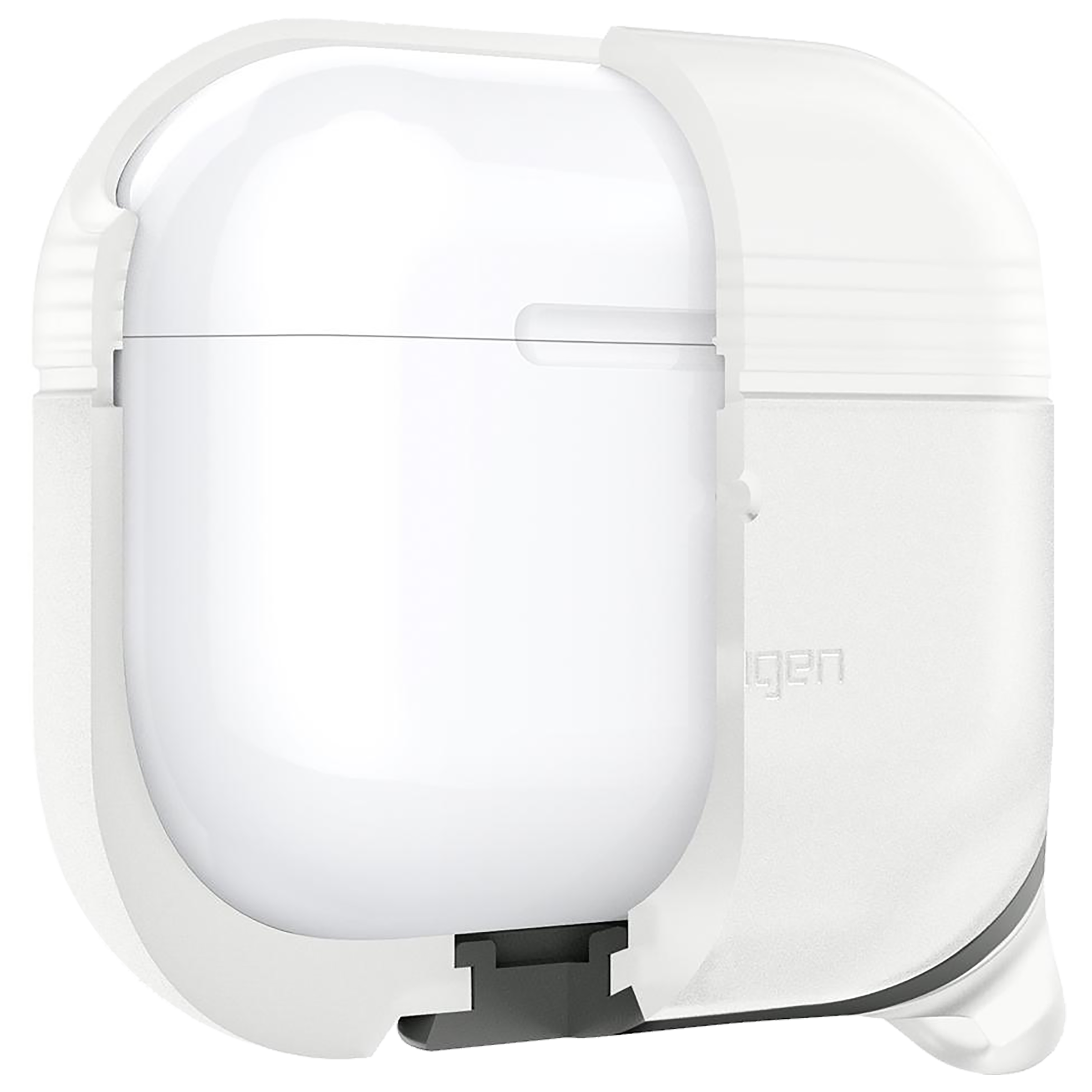 spigen Slim Armor IP Silicone Full Cover Case For AirPods Pro (Fully Compatible With Wireless Charging, ASD02236, Frost Clear)_17