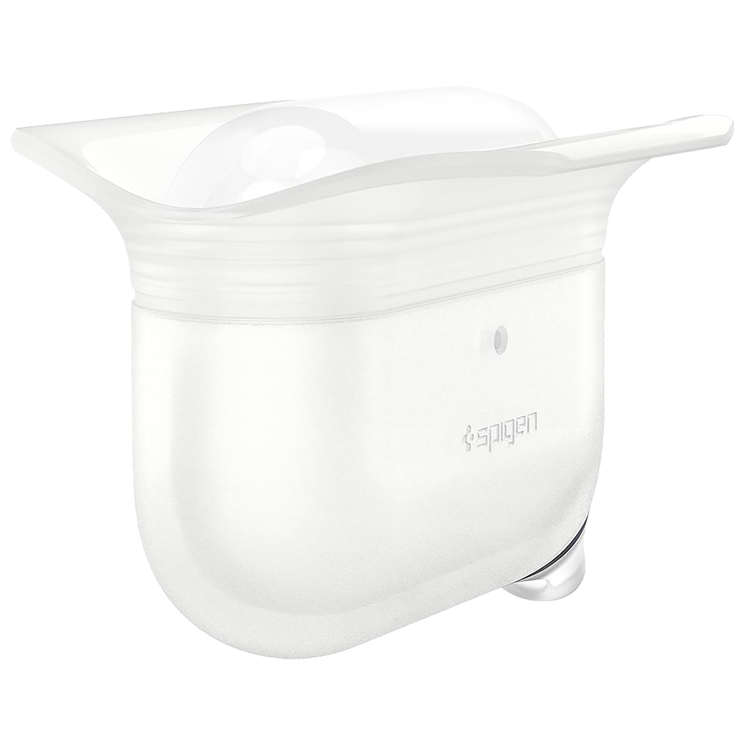 spigen Slim Armor IP Silicone Full Cover Case For AirPods Pro (Fully Compatible With Wireless Charging, ASD02236, Frost Clear)_18