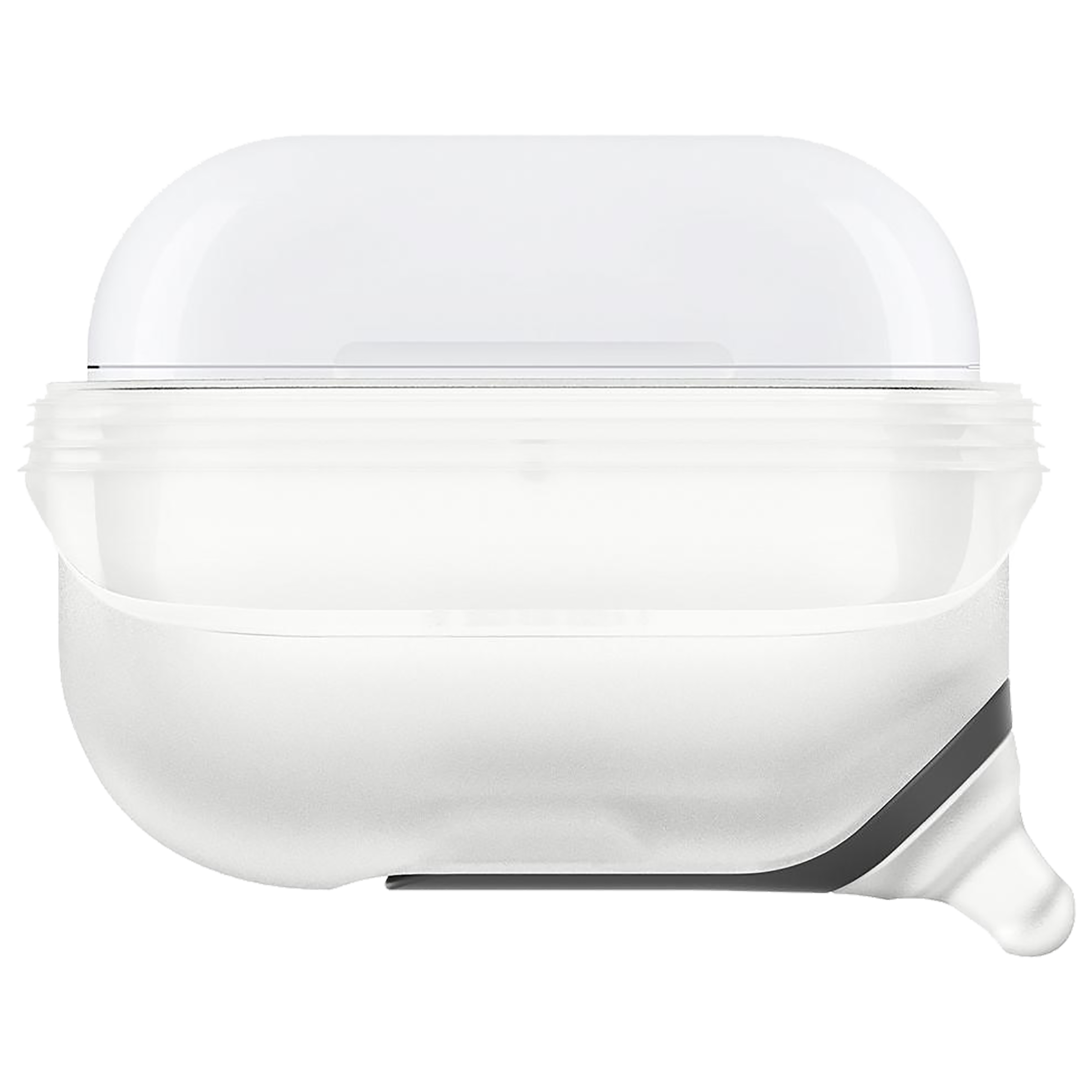 spigen Slim Armor IP Silicone Full Cover Case For AirPods Pro (Fully Compatible With Wireless Charging, ASD02236, Frost Clear)_10