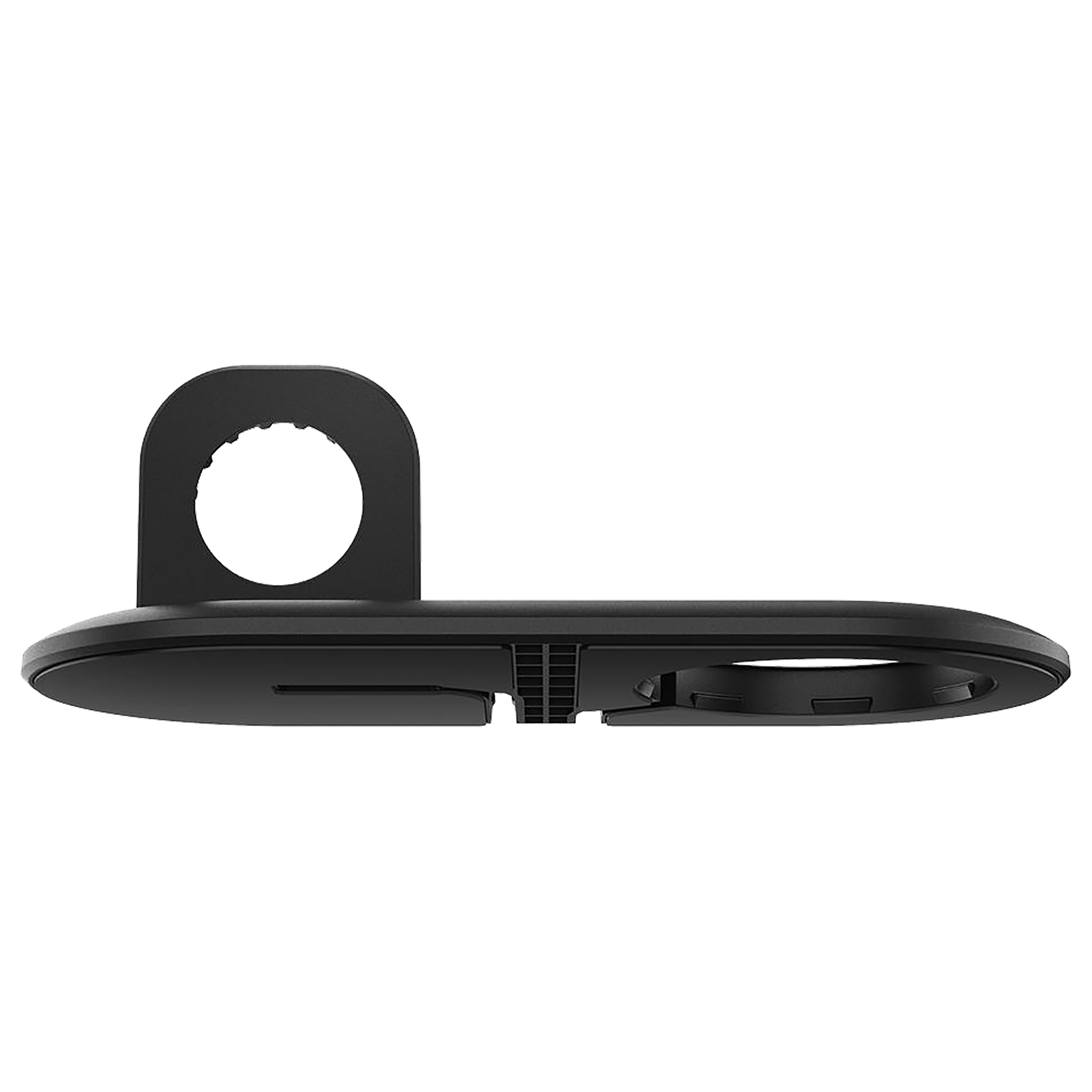 spigen Magfit 2-in-1 Wireless Charger for iPhone and iWatch (Nanotac Technology, Black)_7