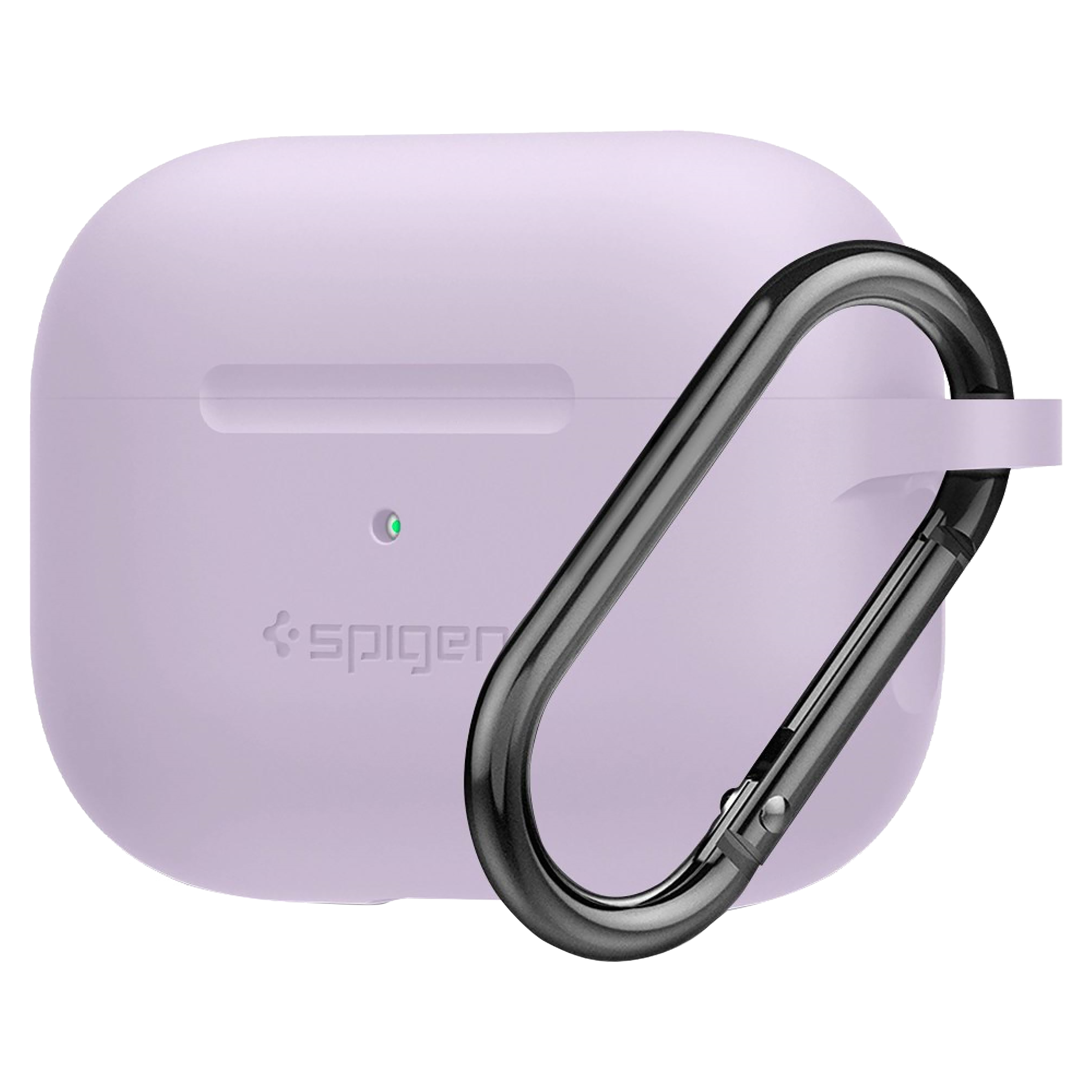 spigen Silicone Fit Silicone Full Cover Case For Airpods Pro (Shock Absorbent, ASD02168, Lavender)_5