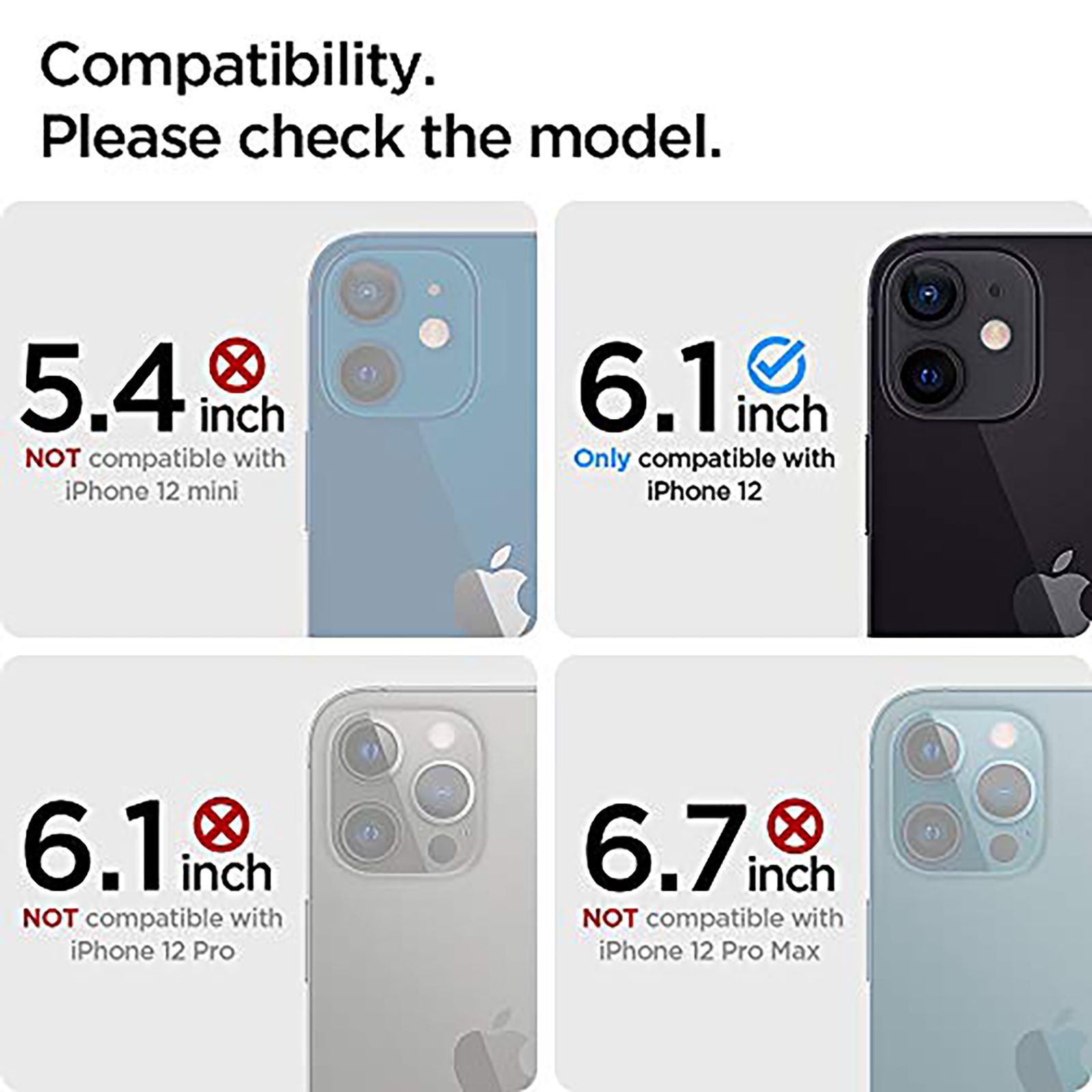 spigen Glastr Optik Camera Lens Protector for iPhone 12 (9H Hardness, AGL02304, Black)_8