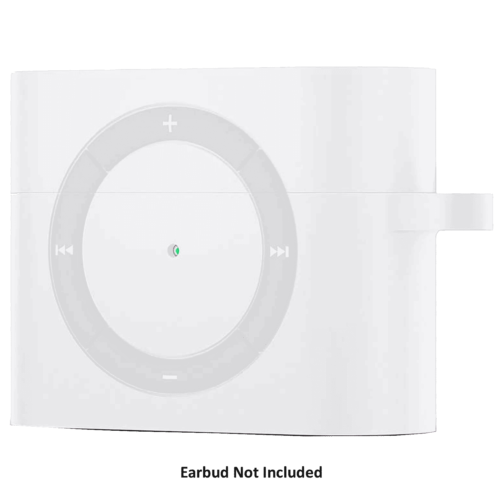 spigen Classic Shuffle Silicone Back Cover for Airpods Pro (Carabiner, White)_2