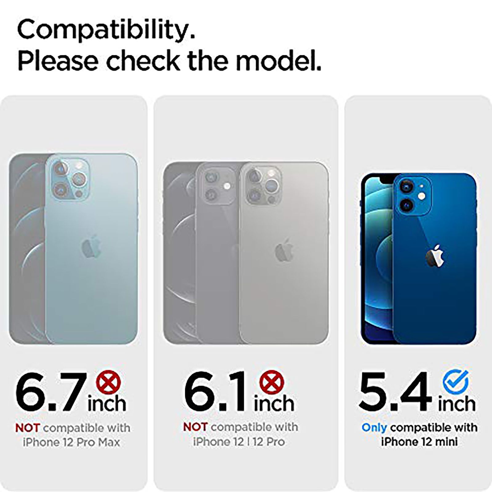 spigen GlastR EZ Fit Tempered Glass for Apple iPhone 12 Mini (Oleophobic Coating)_9