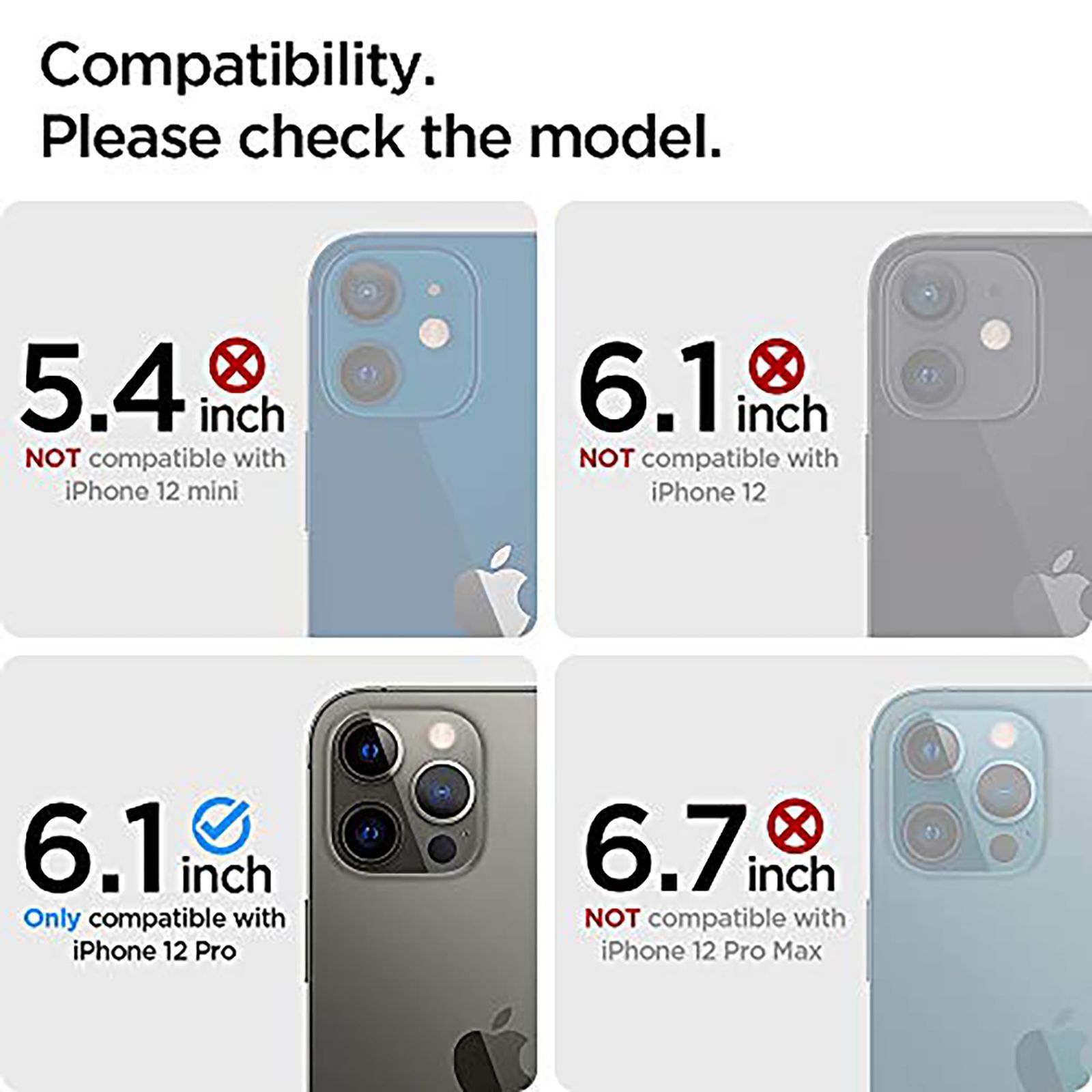 spigen Glas.tR Optik Camera Lens Protector For iPhone 12 Pro (Anti-Shatter, AGL01807, Black)_10