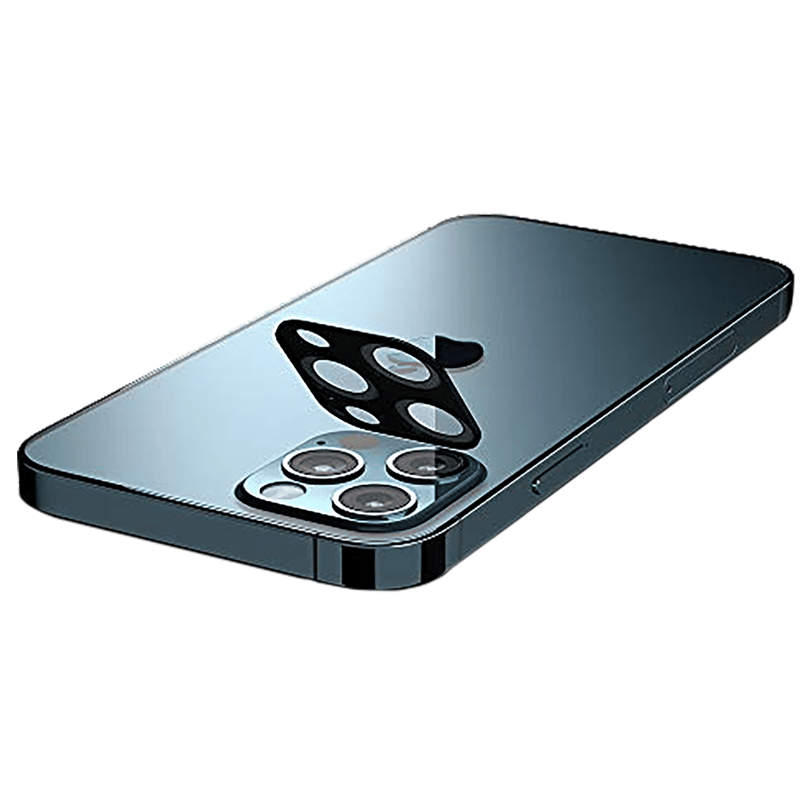 spigen Glas.tR Optik Camera Lens Protector For iPhone 12 Pro (Edge To Edge Protection, AGL02460, Blue)_4