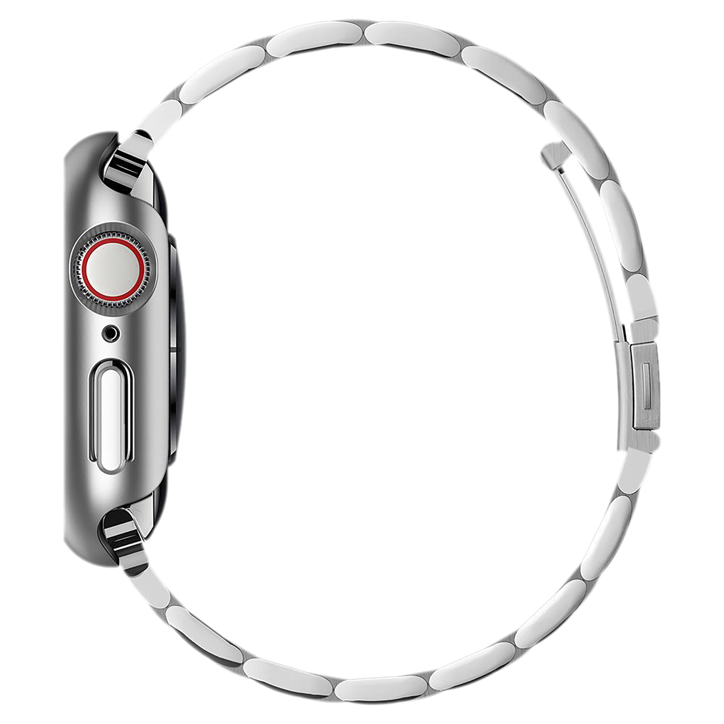 Spigen Thin Fit Polycarbonate Case for Apple Watch Series SE 2, SE, 6, 5 & 4 (40mm) (Razor-Thin Frame, Graphite)_6