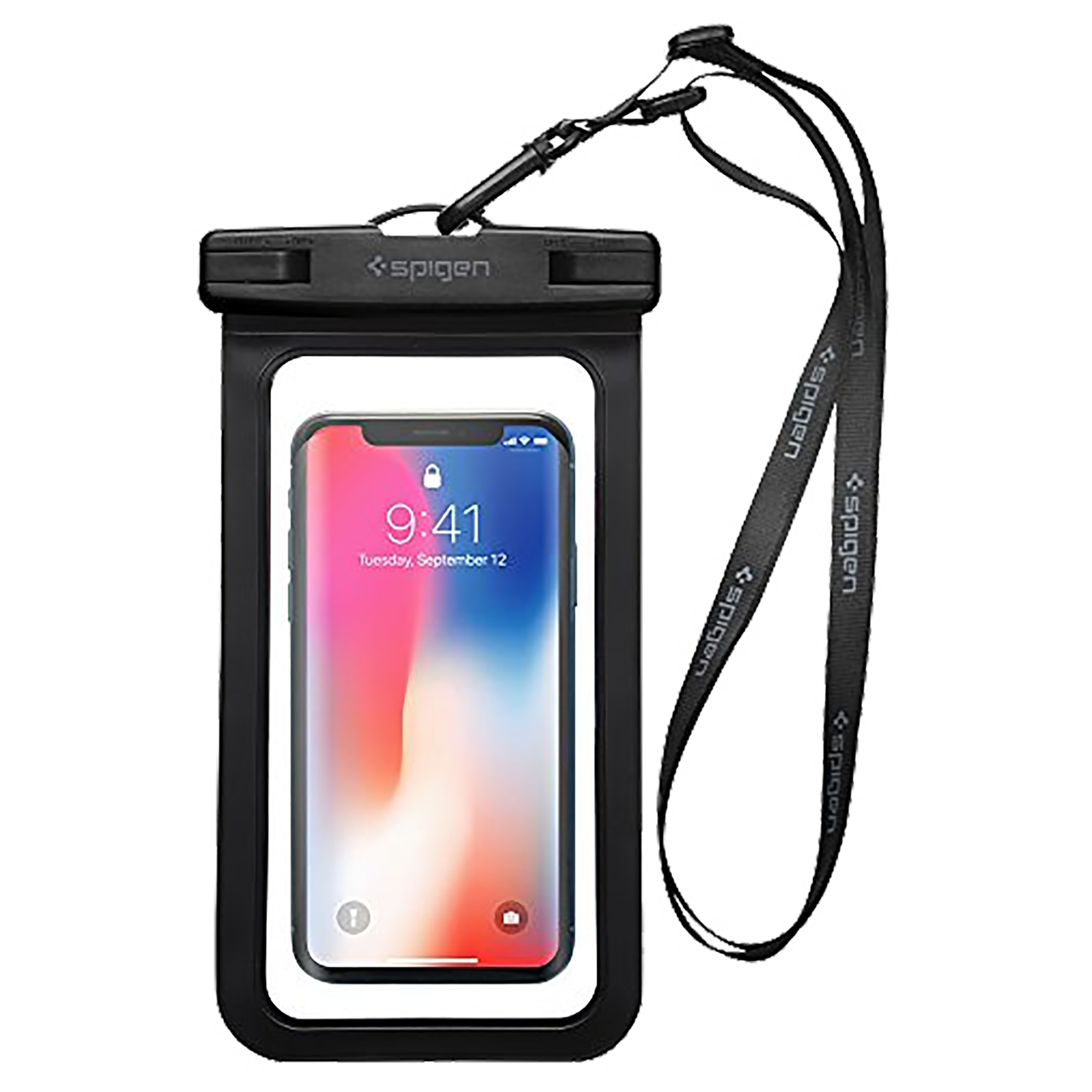 spigen Hard Polycarbonate & Plastic Case Cover for SAMSUNG Note 10 Plus, Galaxy S 10 Plus / Apple iPhone 8, X, 11 Pro Max / Google Pixel 4 XL (Waterproof, Black)_1