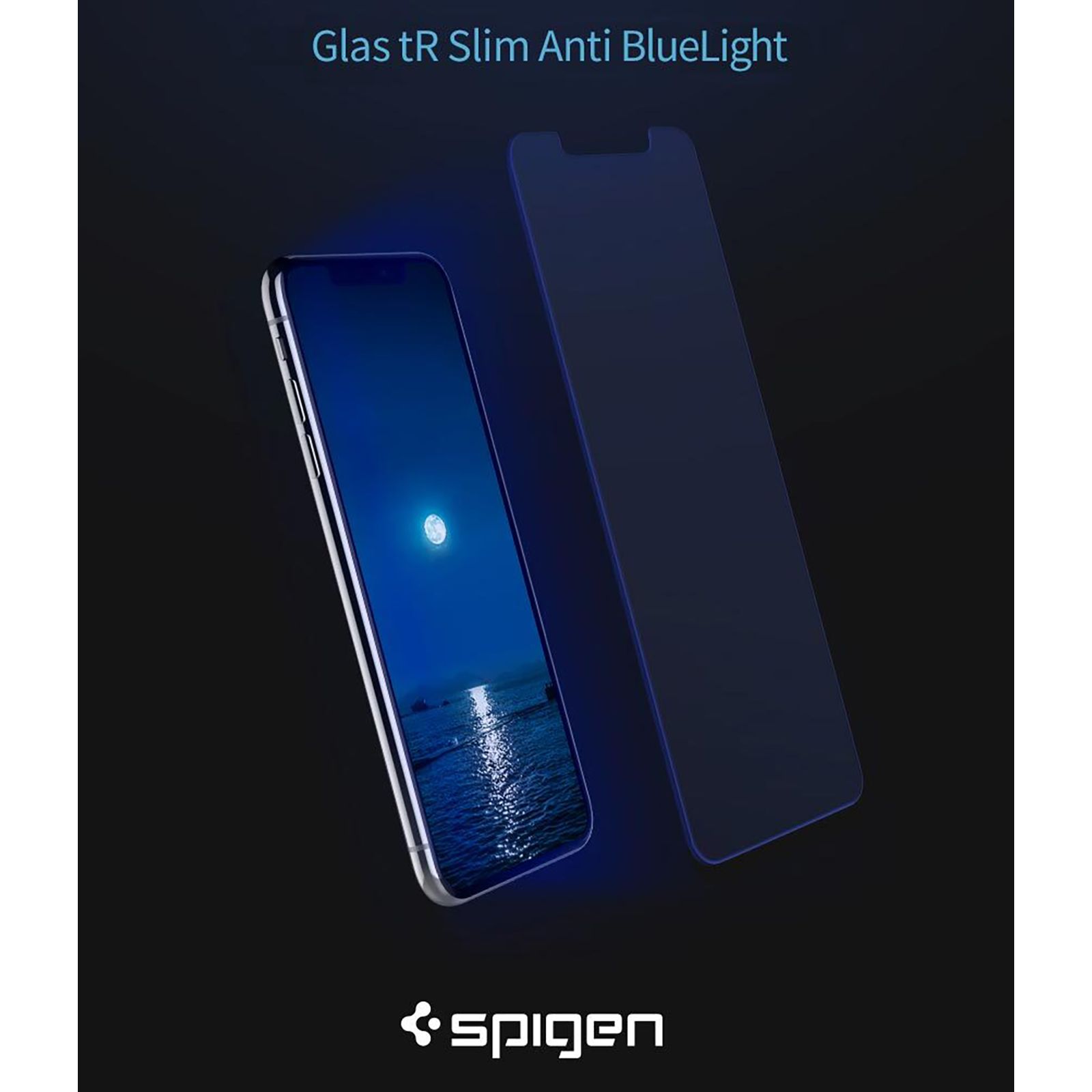 spigen GlastR EZ Fit Tempered Glass for Apple iPhone 12 Pro Max (Anti Blue Light Technology)_10