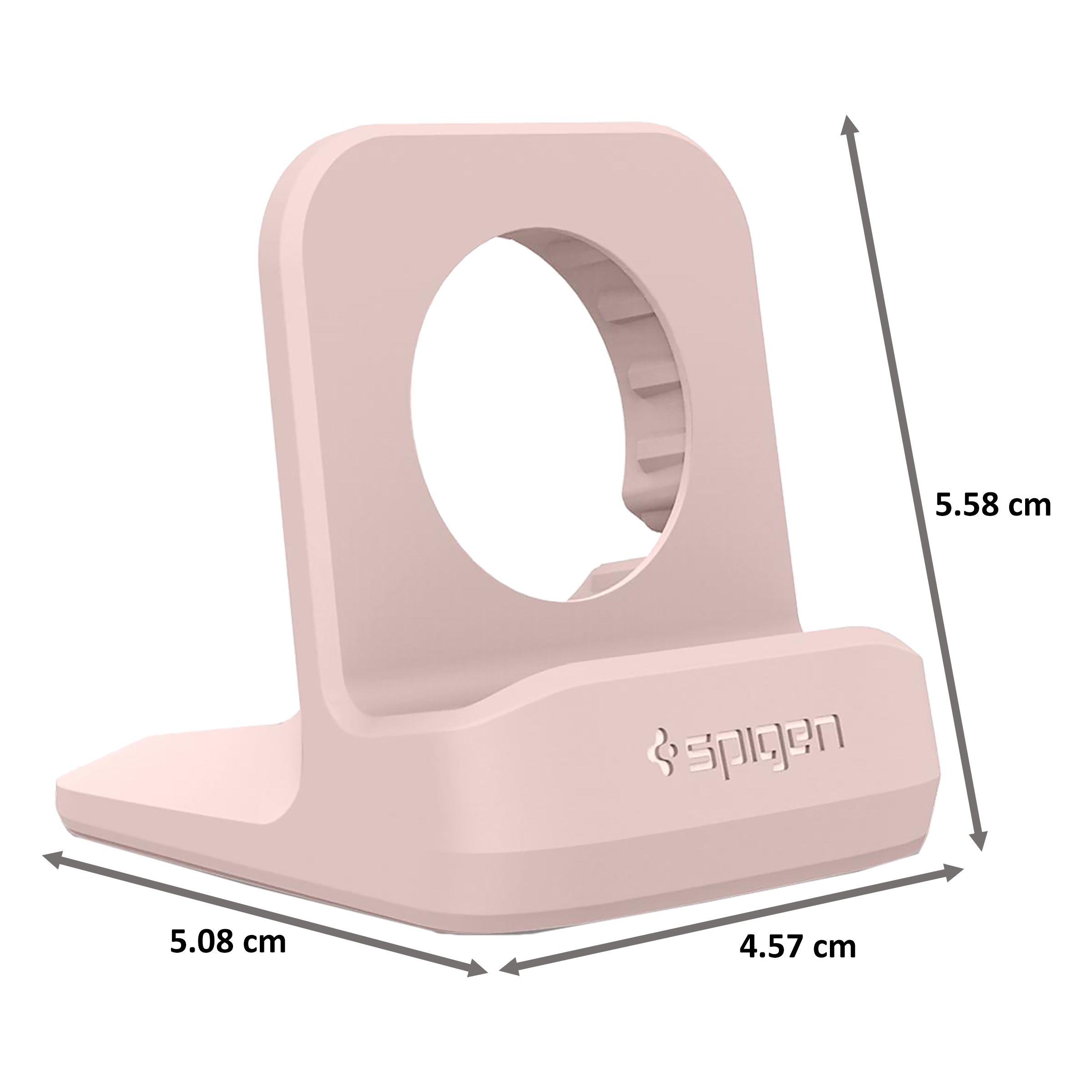 spigen S350‚ Night Stand For Apple Watch Series 1/Series 2 (000CD21183, Pink Sand)_2