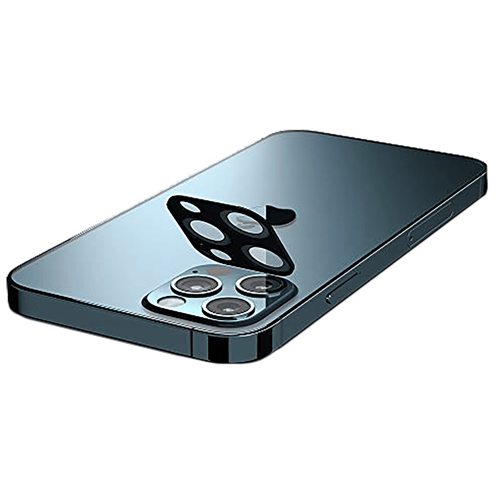 spigen Glas.tR Optik Camera Lens Protector For iPhone 12 Pro Max (9H Screen Hardness, AGL02456, Blue)_3