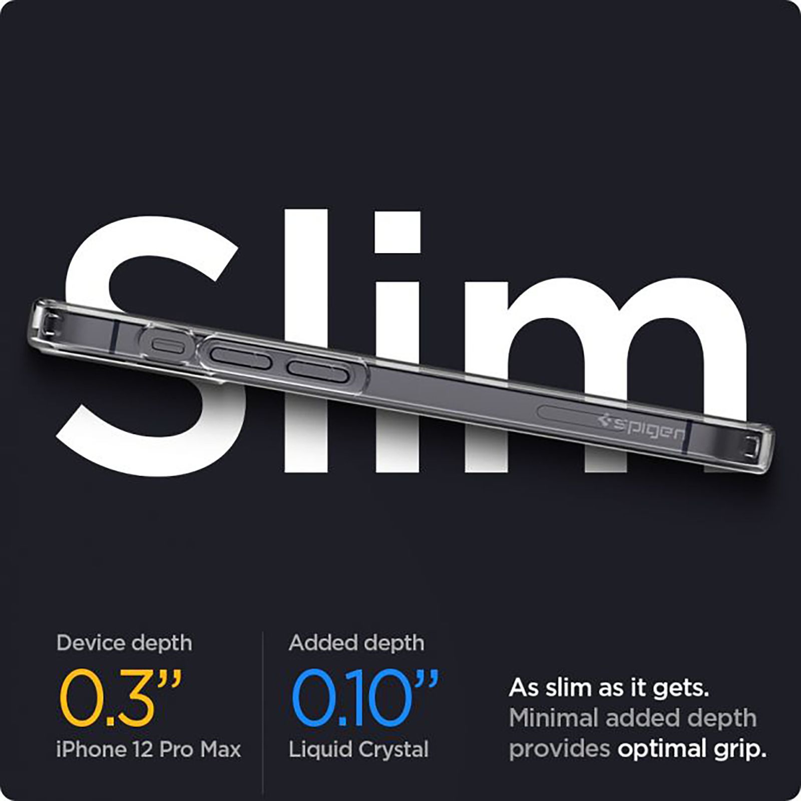 spigen Crystal Flex TPU Back Cover for Apple iPhone 12 and 12 Pro (Wireless Charging, Crystal Clear)_6