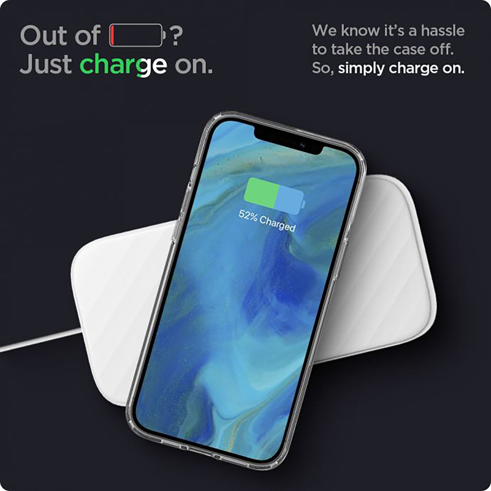 spigen Crystal Flex TPU Back Cover for Apple iPhone 12 and 12 Pro (Wireless Charging, Crystal Clear)_7