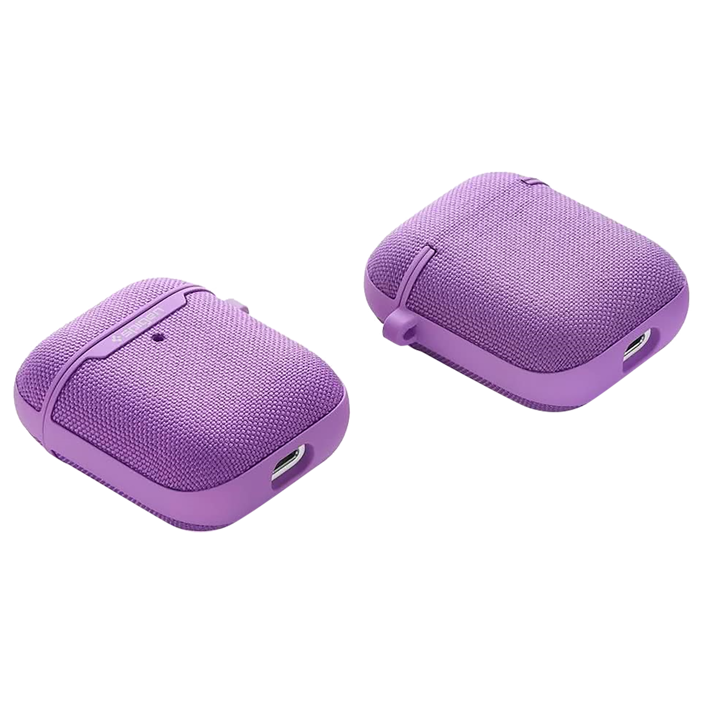 spigen Urban Fit Full Cover Case (Supports LED Light & Wireless Charging, 074CS27599, Purple)_7