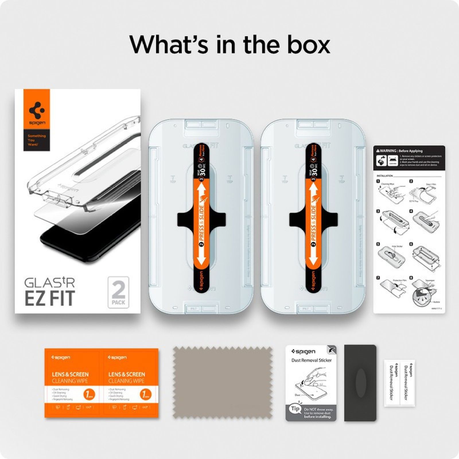 spigen GlastR EZ Fit Tempered Glass for Apple iPhone 12, 12 Pro (Oleophobic Coating)_3