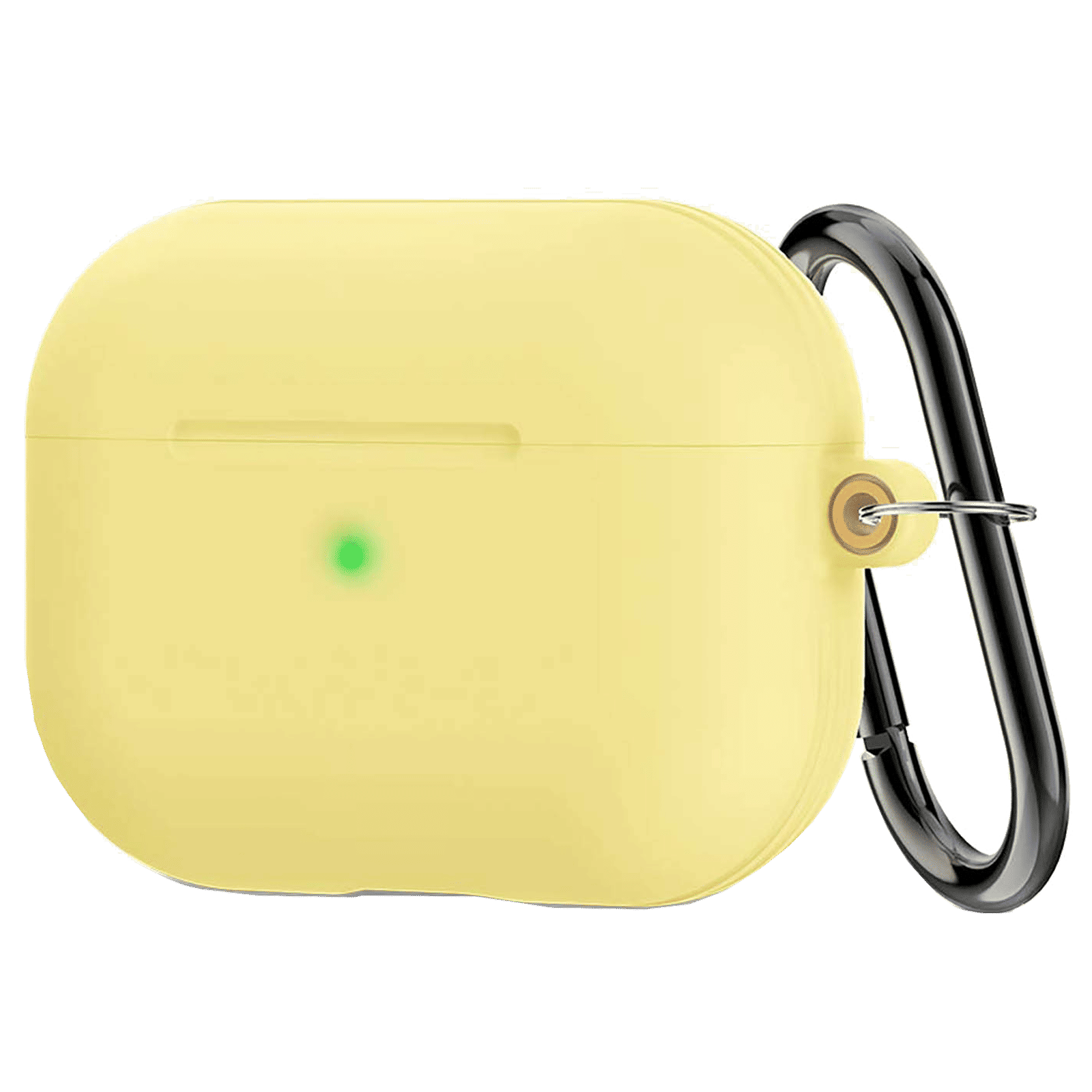 spigen Silicon Basic Silicone Back Case For Airpods Pro (Shock-Absorbent, ASD00607, Meyer Lemon)_1