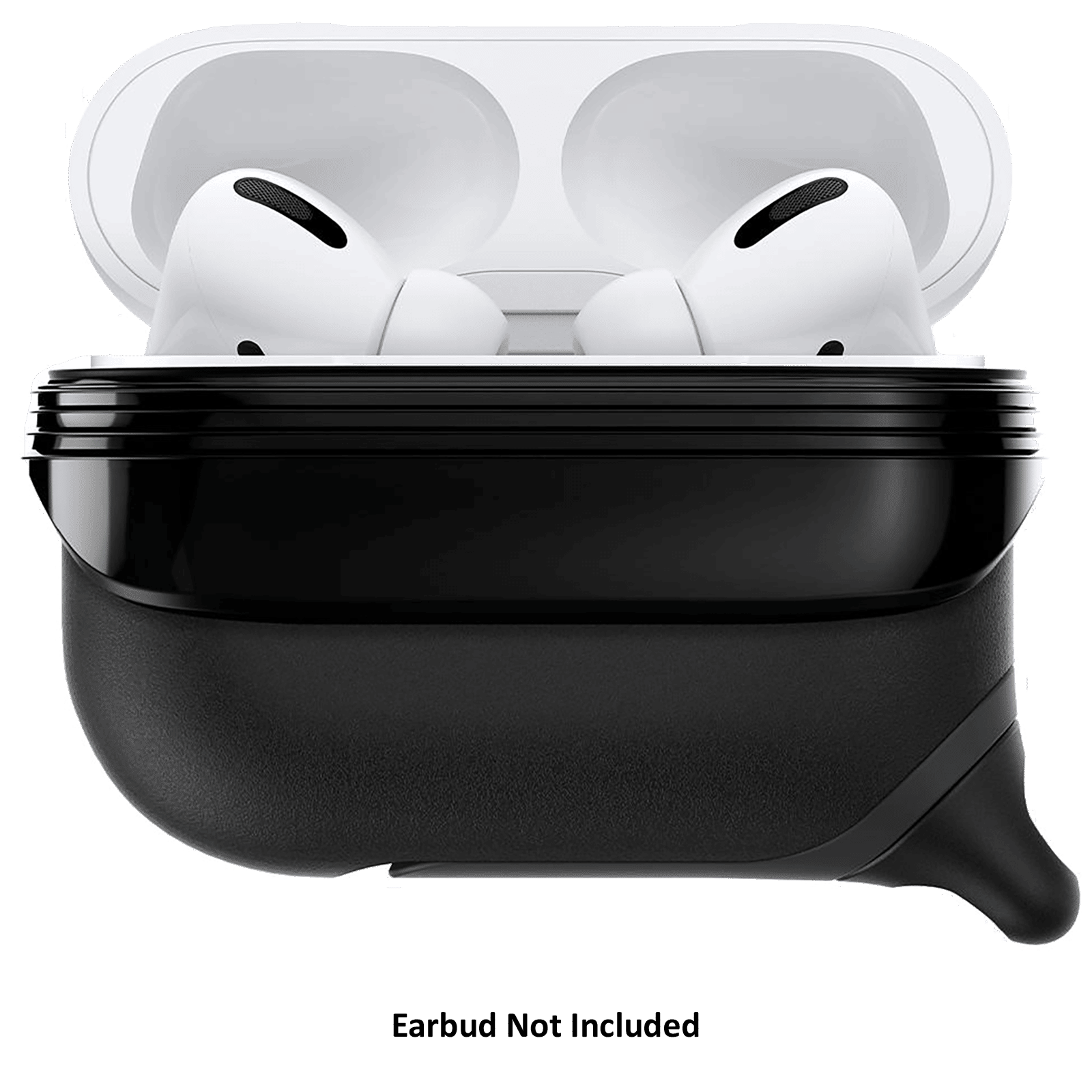 spigen Slim Armor IP Silicone Full Cover Case For AirPods Pro (Fully Compatible With Wireless Charging, ASD00542, Black)_2