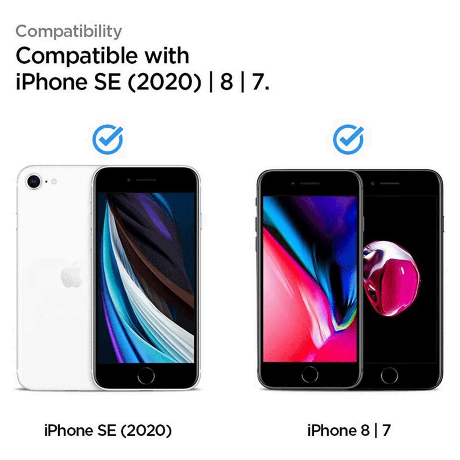 spigen GlastR Align Master Tempered Glass for Apple iPhone SE, 8, 7 (9H Hardness)_8