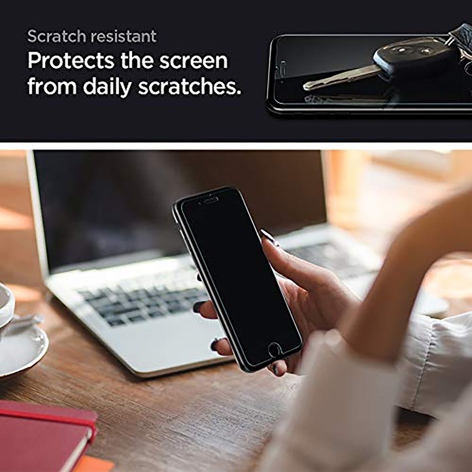 spigen GlastR EZ Fit Tempered Glass for Apple iPhone 8, 7 (Oleophobic Coating)_5