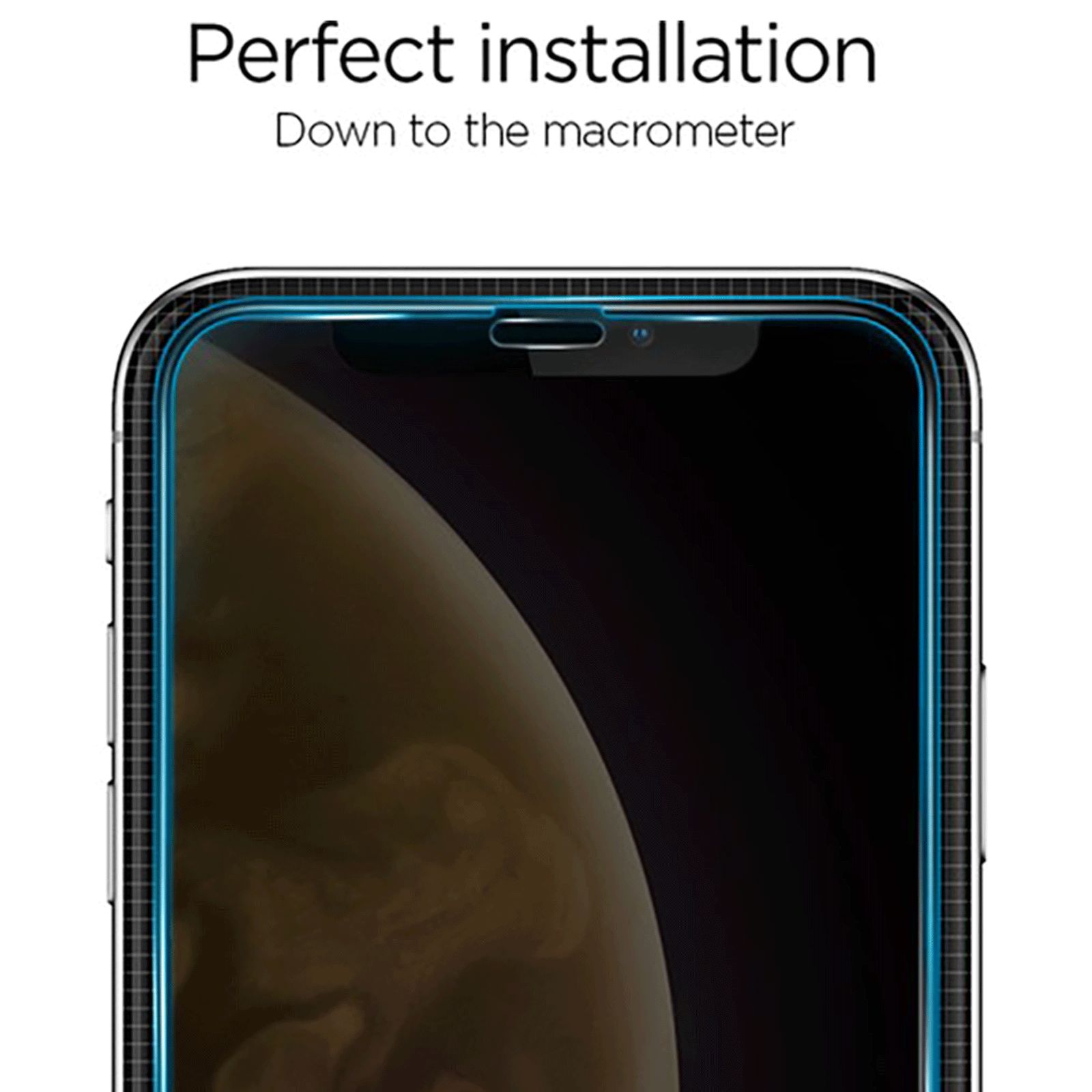 spigen GLAStR Slim Tempered Glass for Apple iPhone 11, XR (9H Hardness)_6