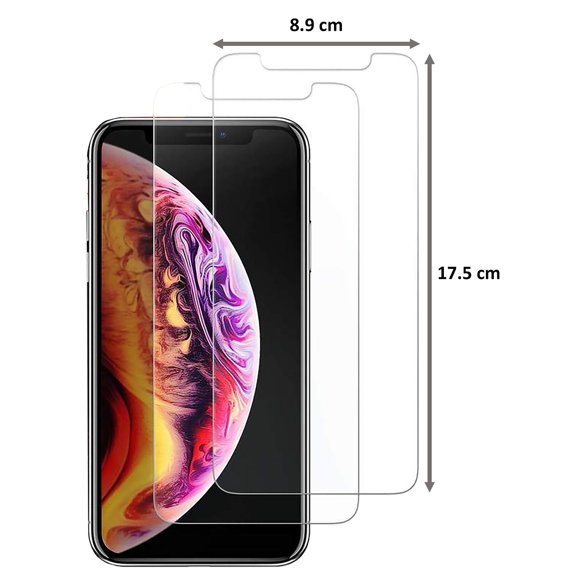 spigen GLAStR Slim Tempered Glass for Apple iPhone 11, XR (Scratch Resistant)_2