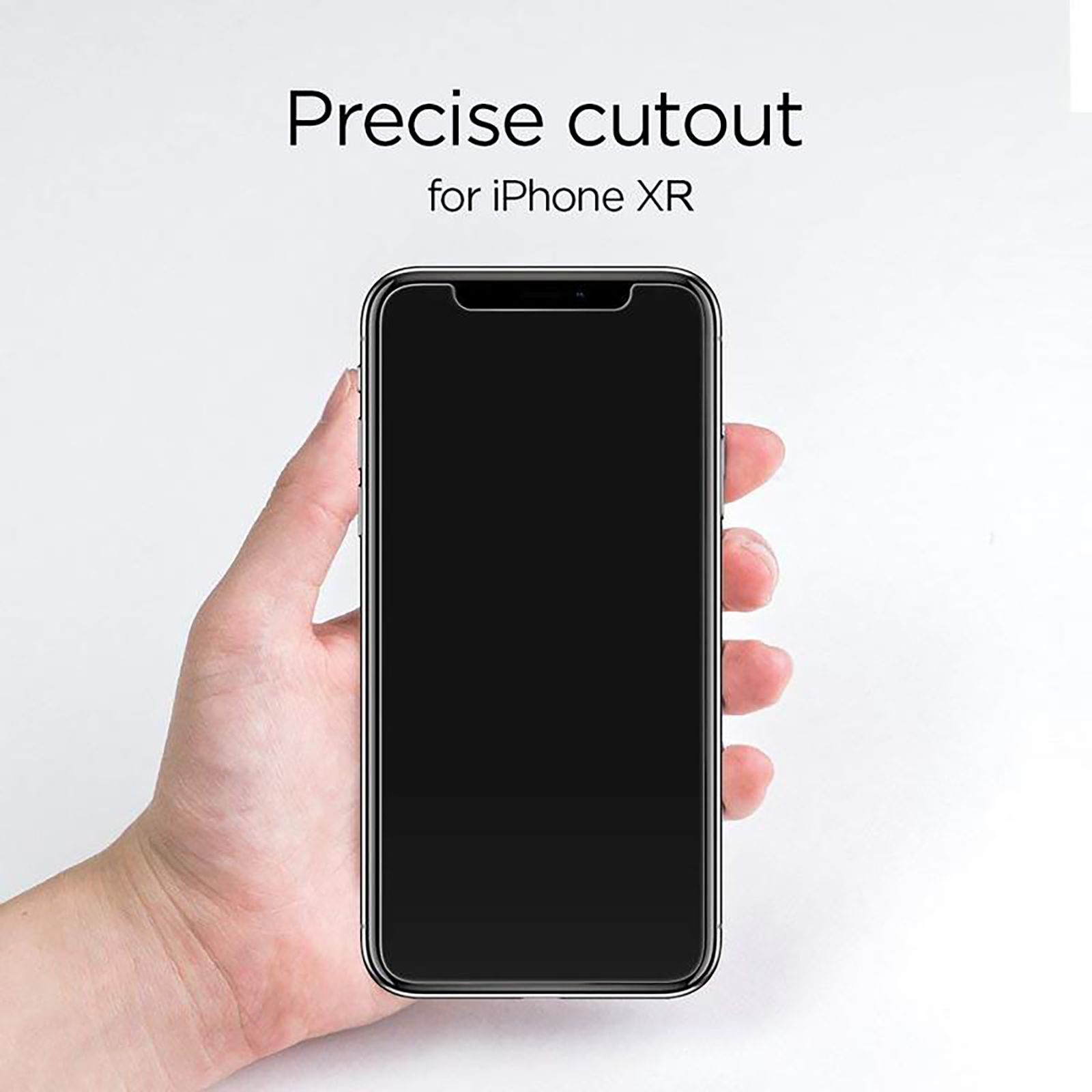 spigen GLAStR Slim Tempered Glass for Apple iPhone 11, XR (Scratch Resistant)_9