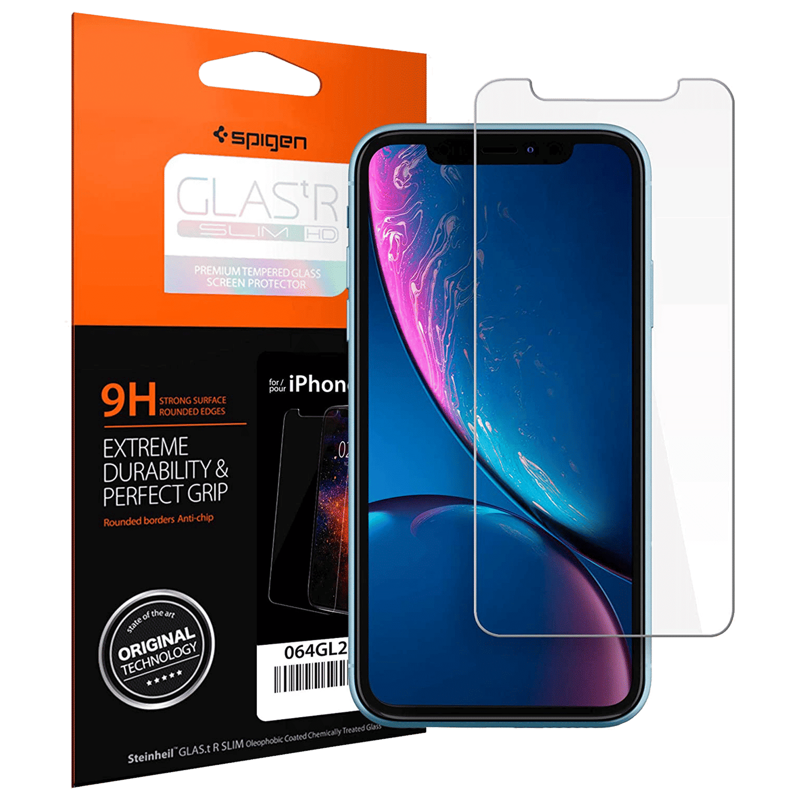spigen GLAStR Slim Tempered Glass for Apple iPhone 11, XR (Oleophobic Coating) spigen GLAStR Slim Tempered Glass for Apple iPhone 11, XR (Oleophobic Coating)_1