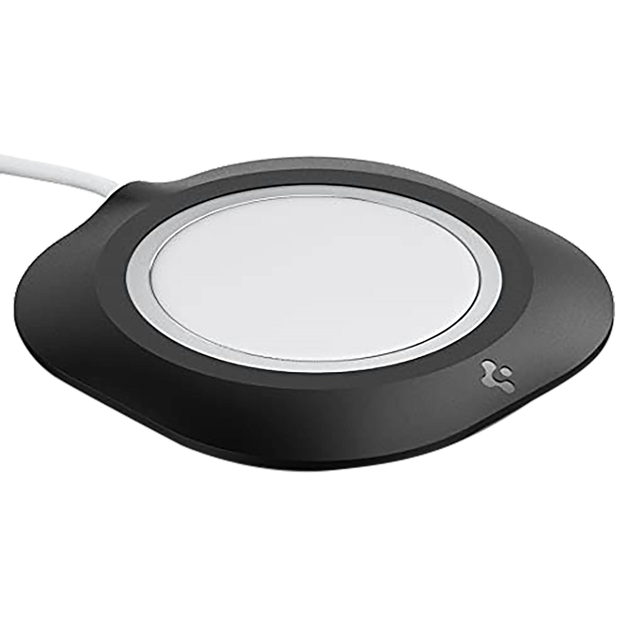 spigen Mag Fit Thermoplastic Polyurethane Charger Case For Apple MagSafe (Nanotac Technology, AMP02340, Black)_1